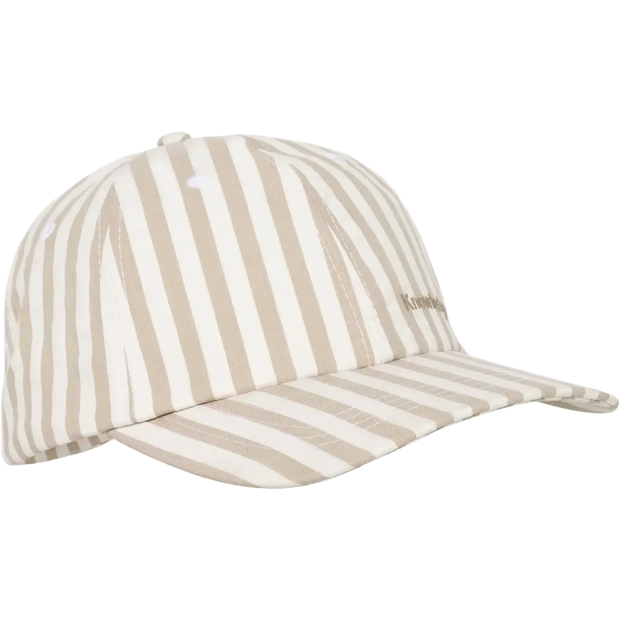 Seersucker Striped Cap