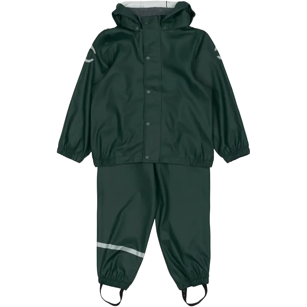 PU Rain Set with suspenders Recycled