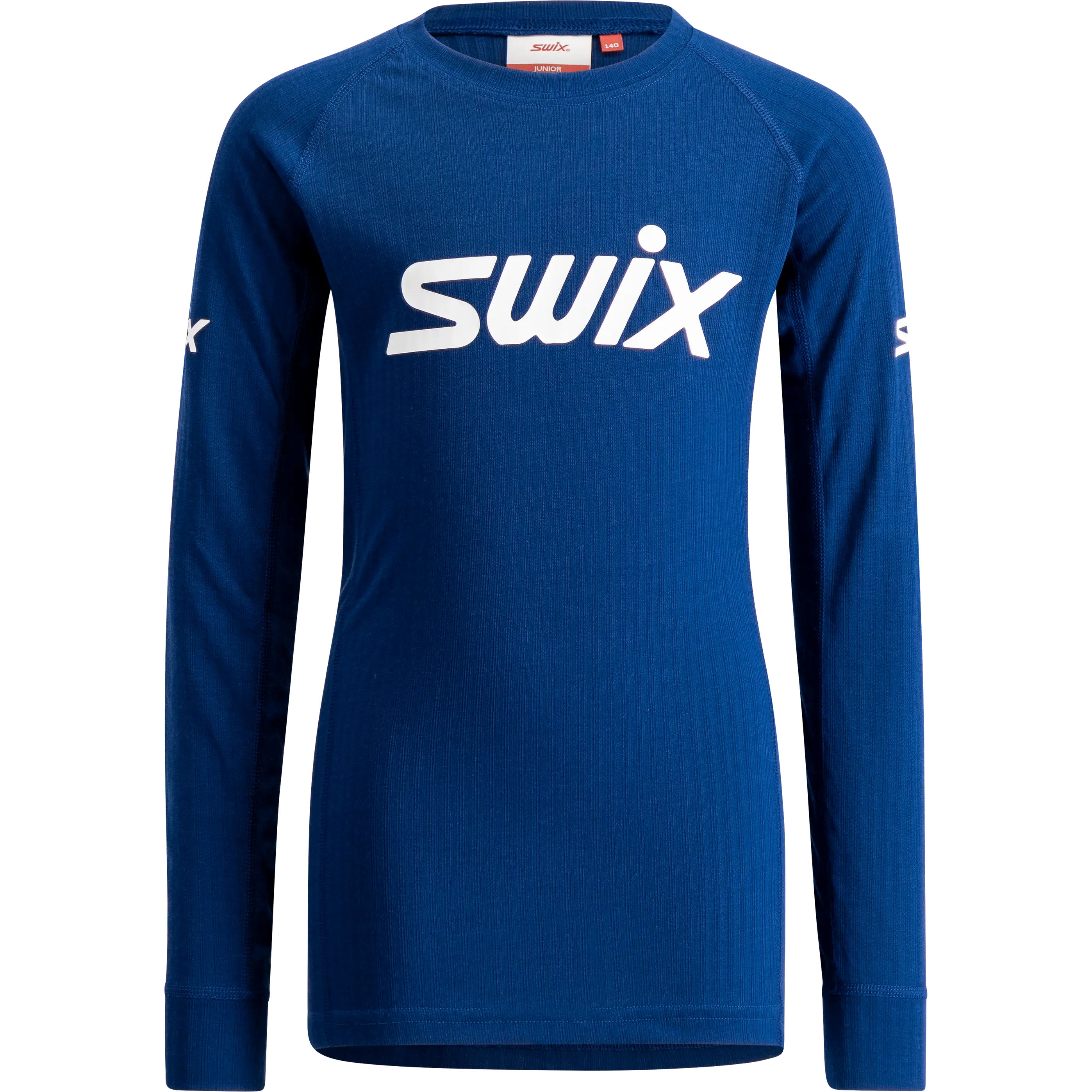Swix RaceX Classic Long Sleeve Junior undertrøje - Estate Blue - 140 - Undertrøjer til børn