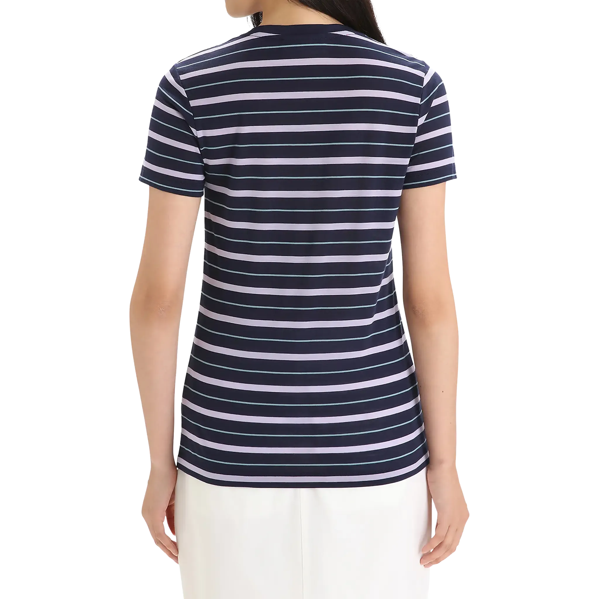 Wave SS Tee Stripe Women