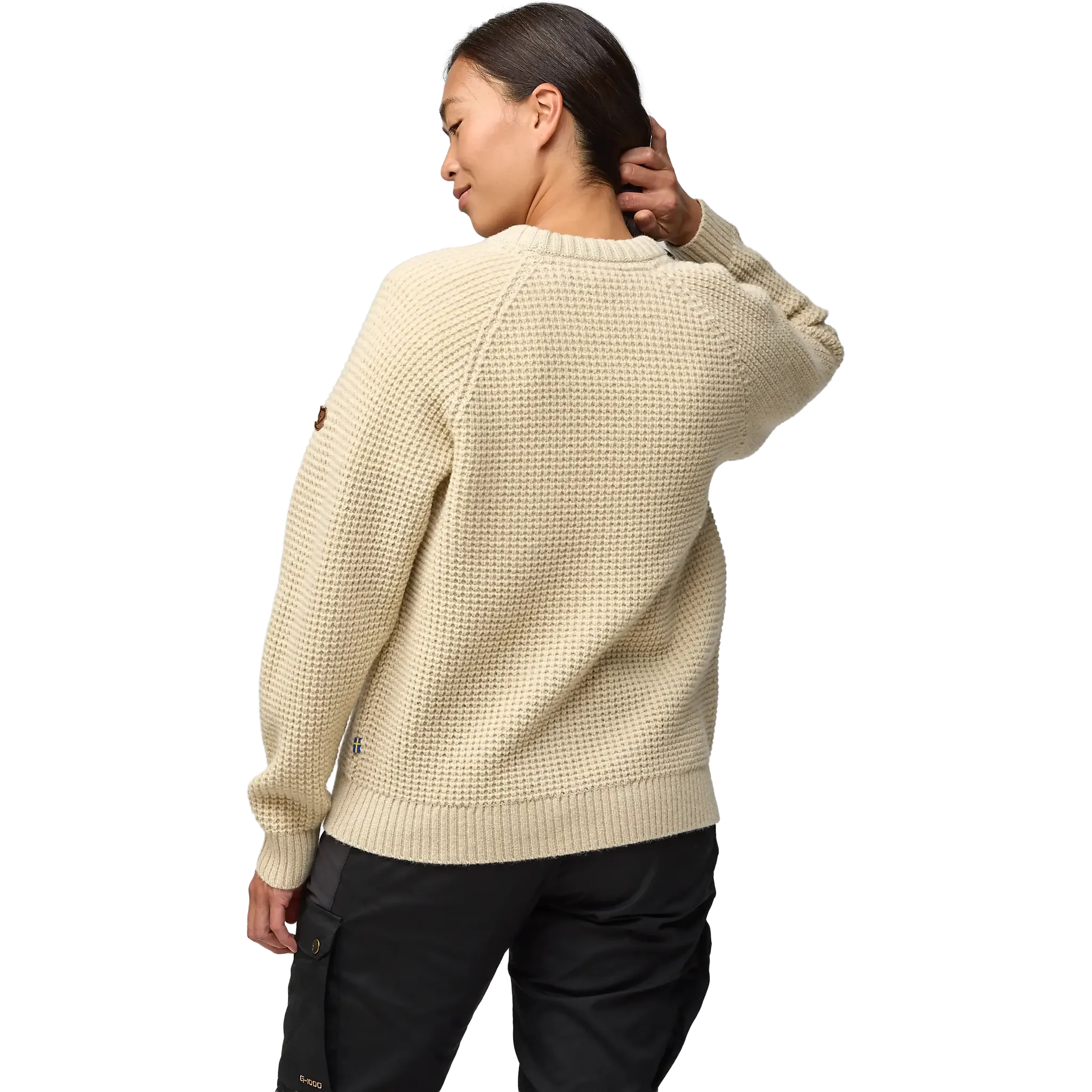 Övik Waffle Knit Women uldtrøje
