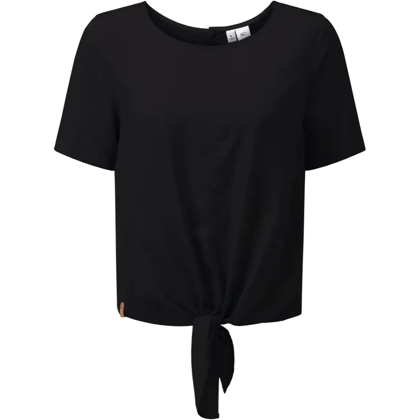 ADHRA T-SHIRT WOMEN BLACK METEORITE