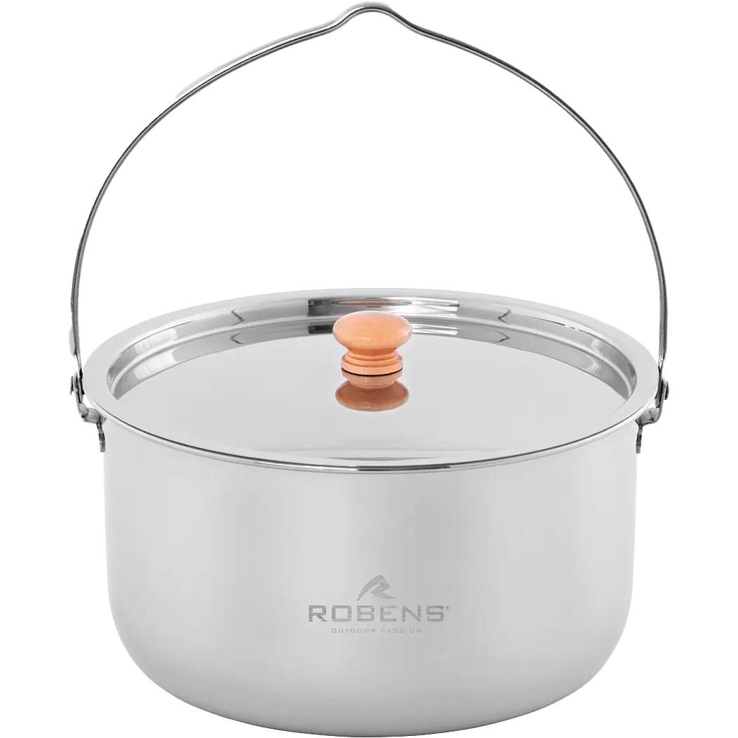 Robens Ottawa Pot 4 liter gryde - Silver - One size - Kogesæt og gryder