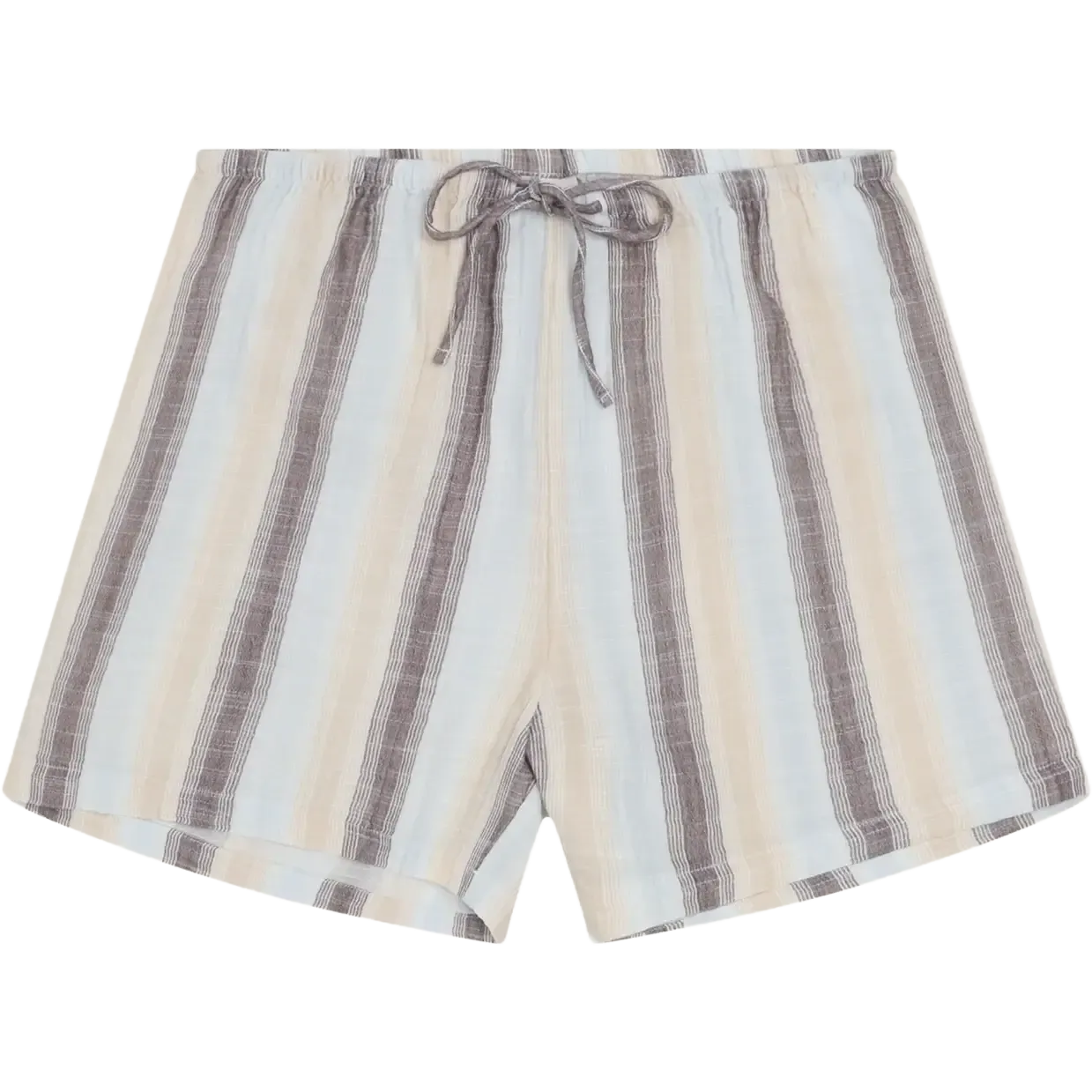 Double Layer Slope Stripe Shorts Women
