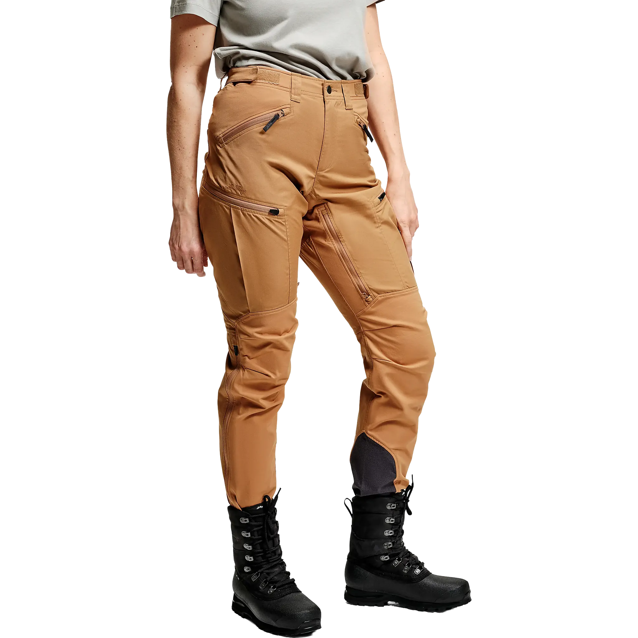 Makke High Waist Curved Pant Women damebukser