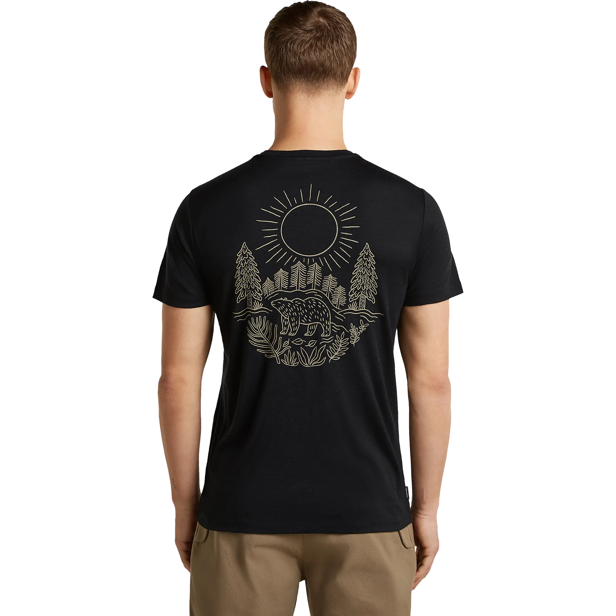 Tech Lite SS Forest Foot Tee Men