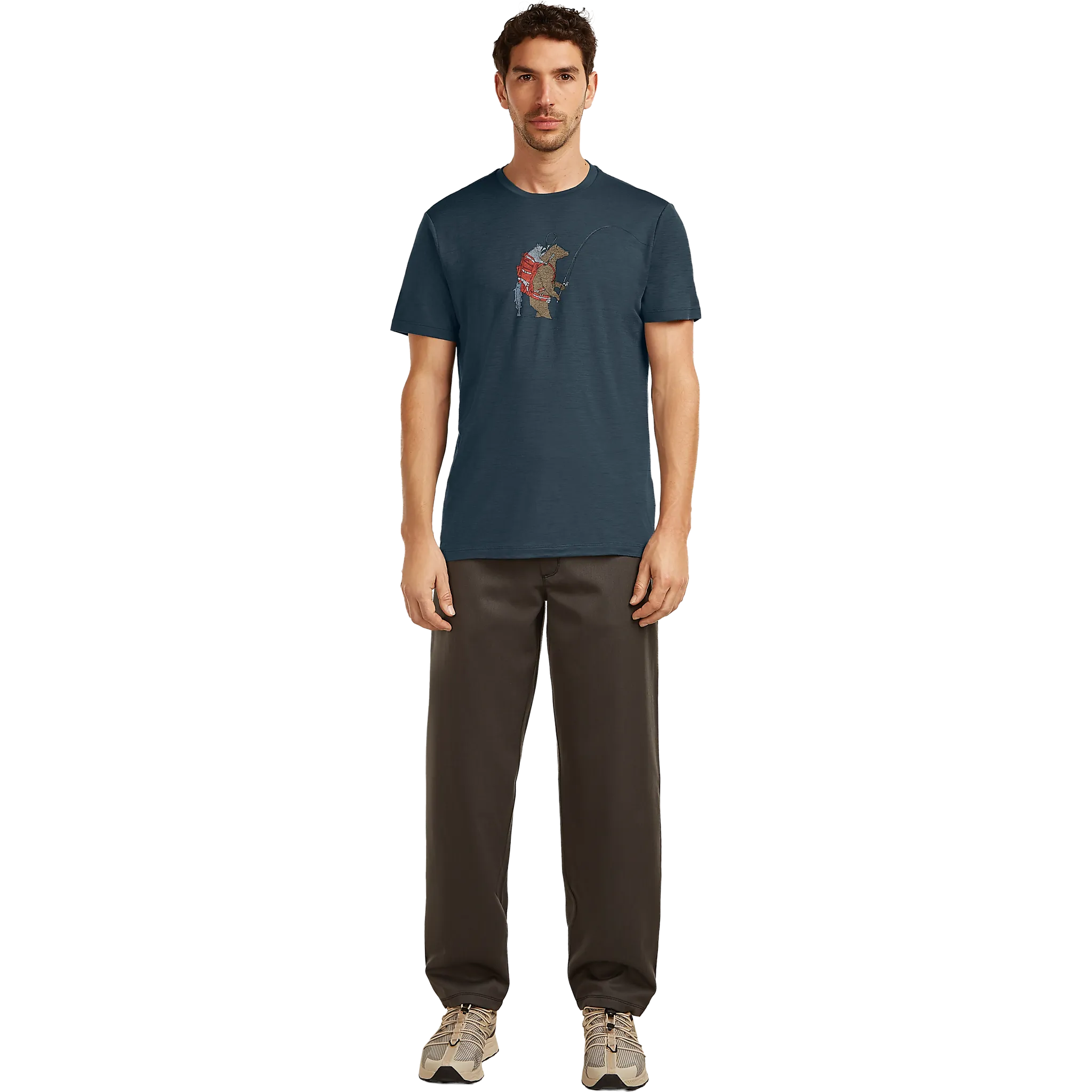 Tech Lite SS Tee Bear Catch Men