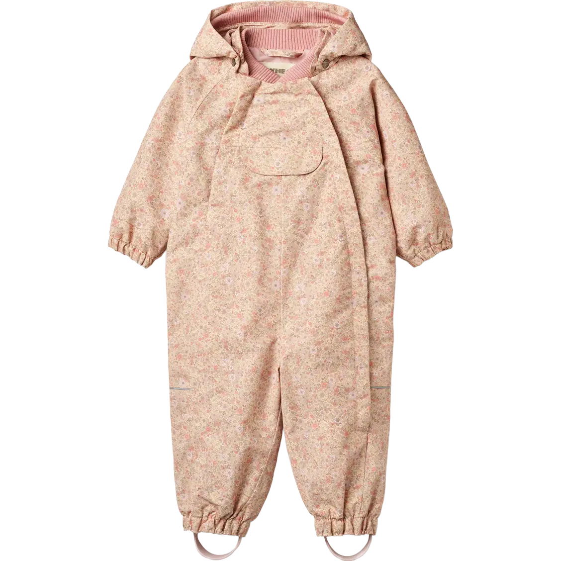 Wheat Outdoor Suit Olly Tech Infants - Lemonade Flowers - 74/9m - Flyverdragter til børn