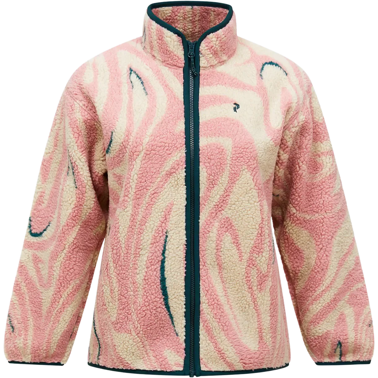 Graphic Pile Jacket Women