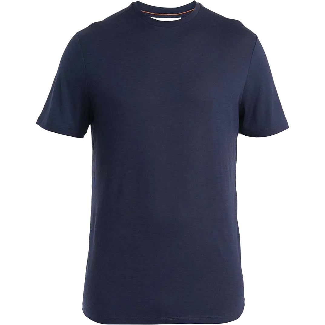 Icebreaker Tech Lite III SS Tee Men herre-T-shirt - Midnight Navy - XL - Kortærmet T-shirts
