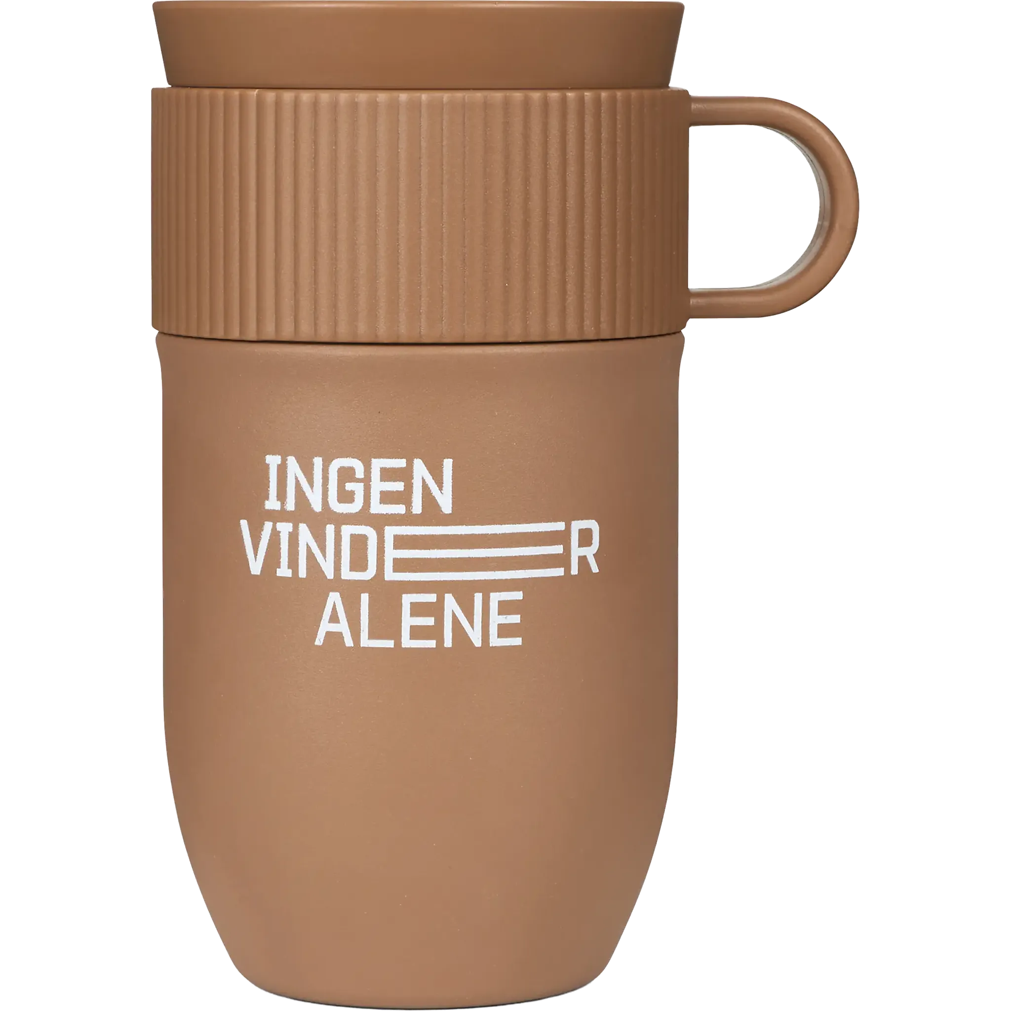 Ted Travel Mug - Ingen Vinder Alene Fan 