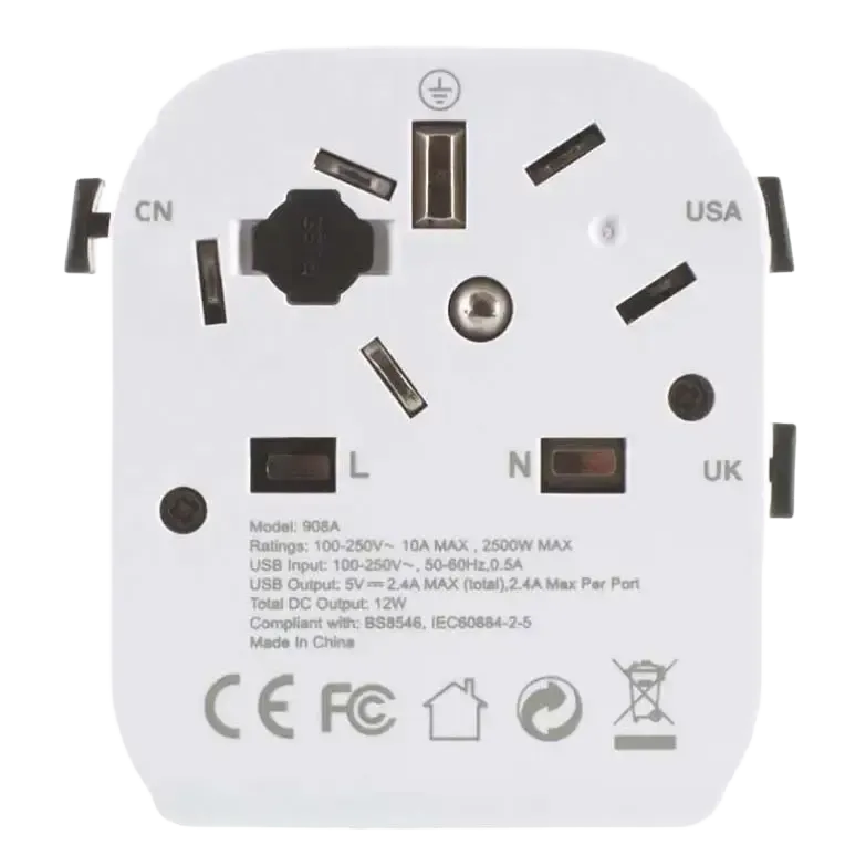 World Travel Adaptor rejse-adapter