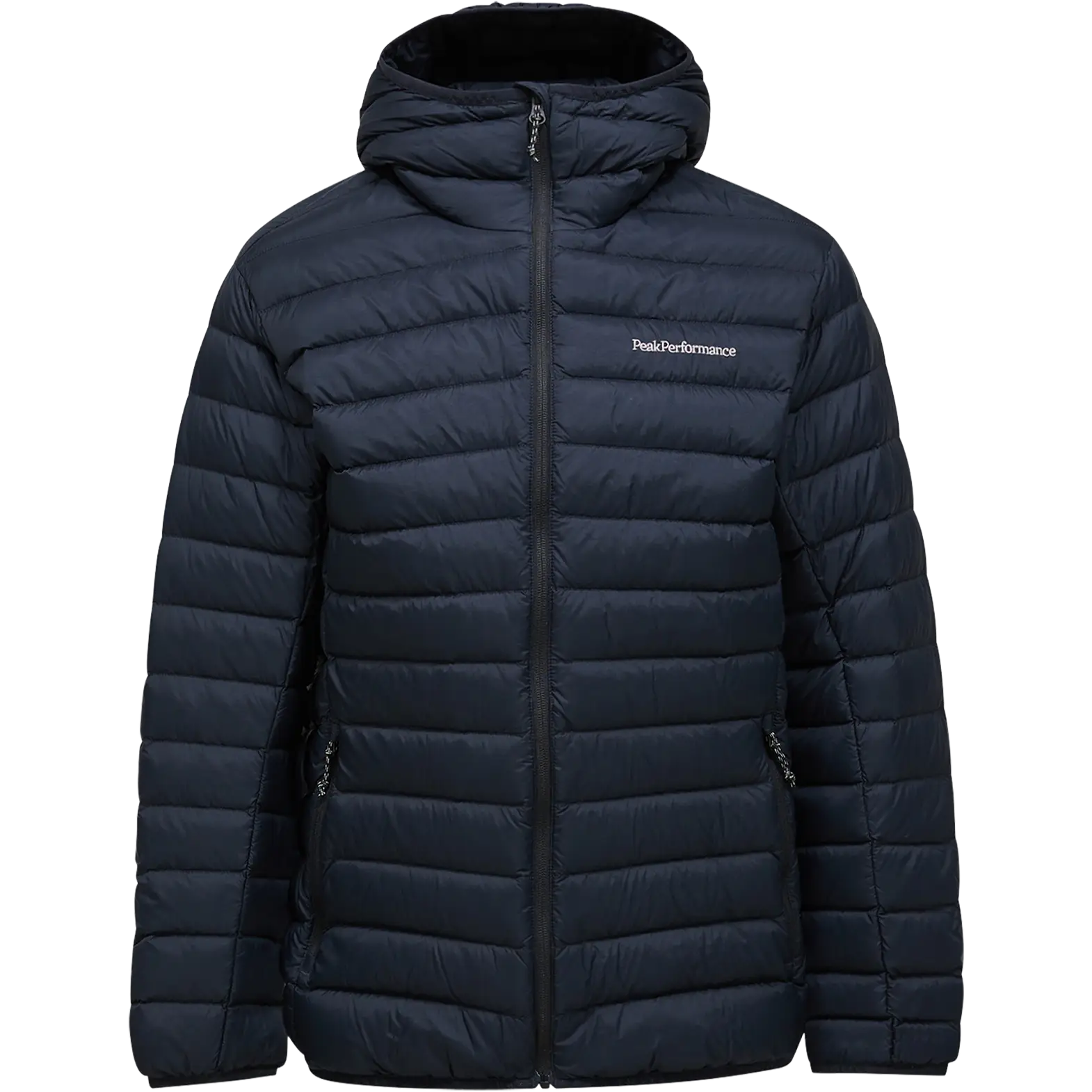 Peak Performance Down Liner Hood Jacket Men - Black - S - Dunjakker