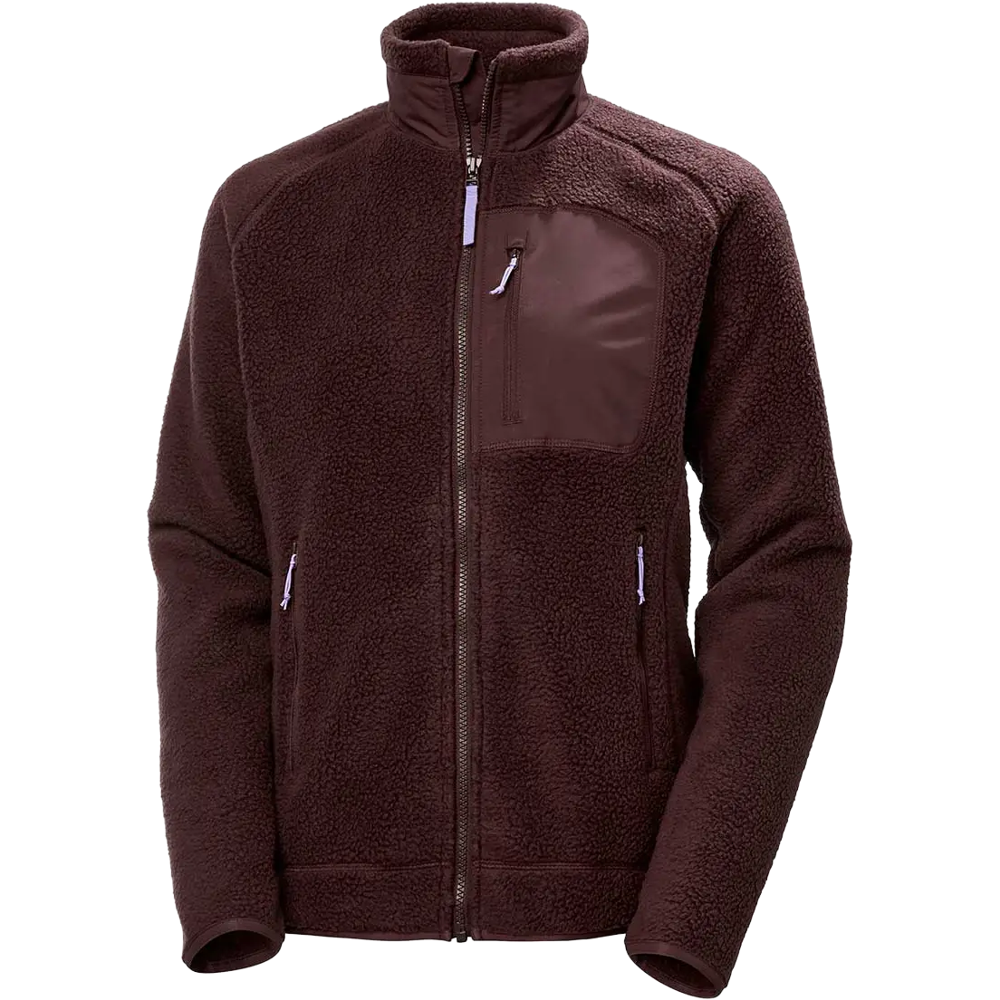 Helly Hansen Imperial Pile Block Jacket Women fleece - Hickory - XL - Fleecetrøjer
