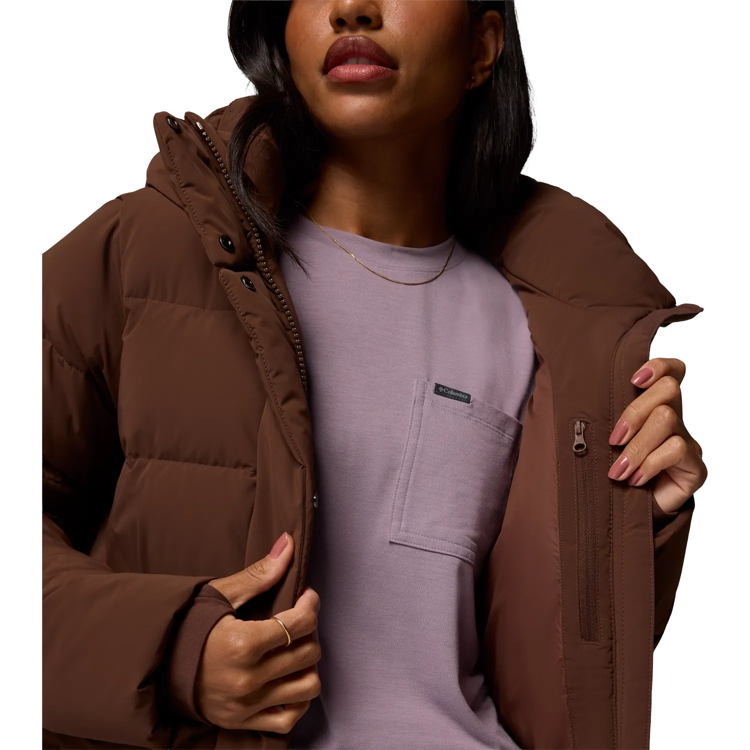 Amaze Puff Hooded Jacket Women