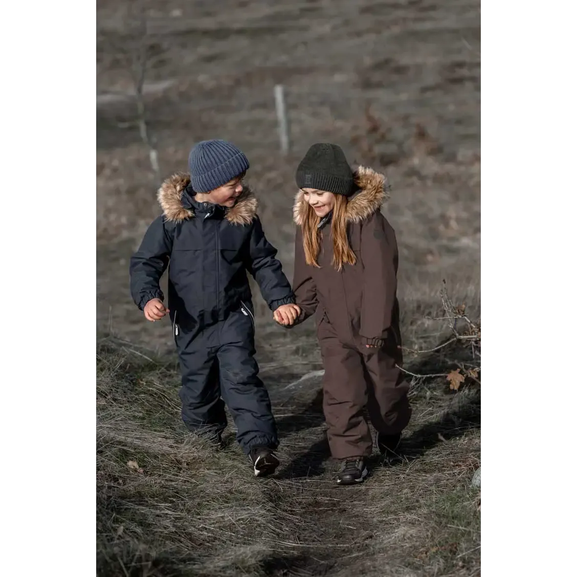 Coverall with Fake Fur flyverdragt