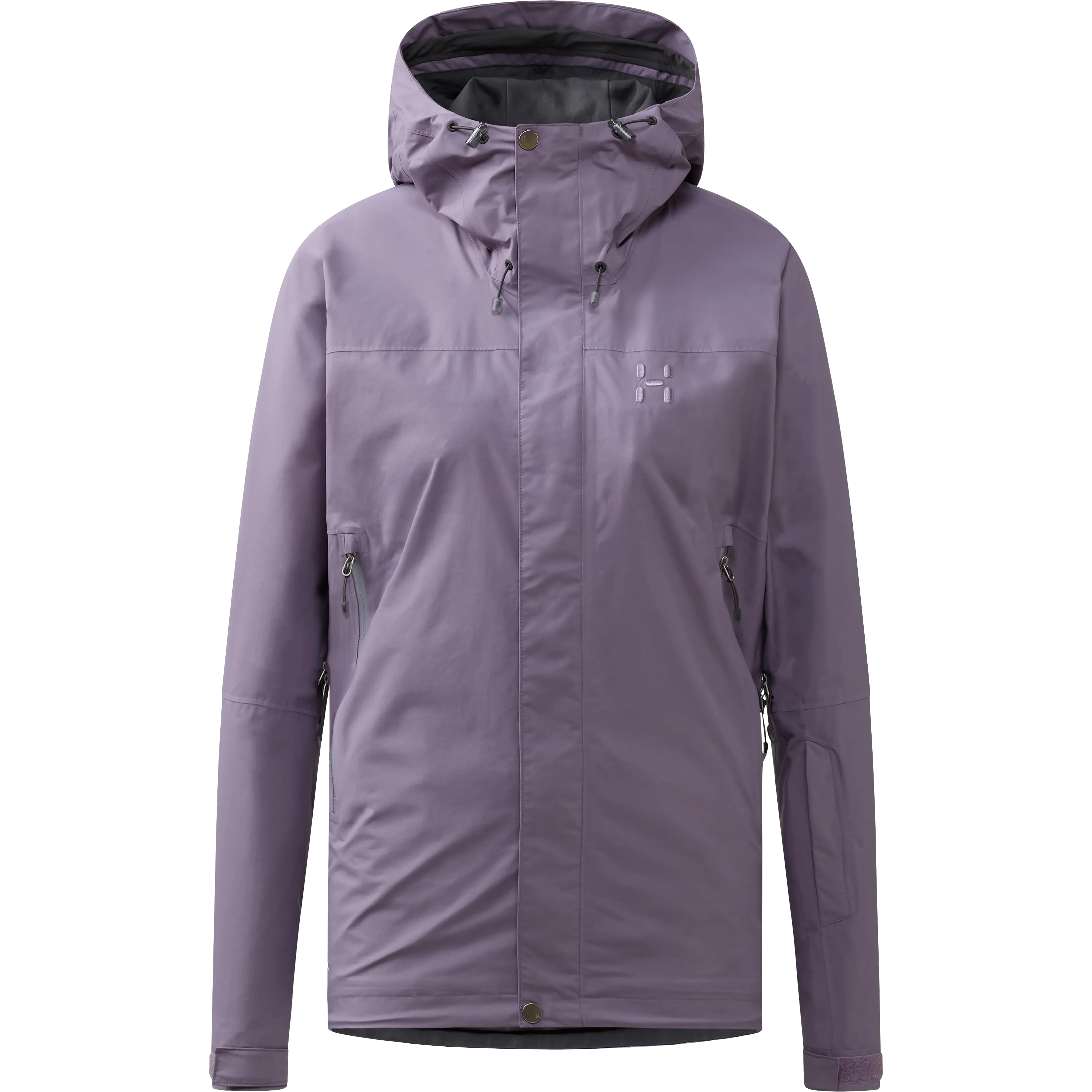 Haglöfs Astral GTX II Jacket Women regnjakke - Purple Fog - M - Regnjakker