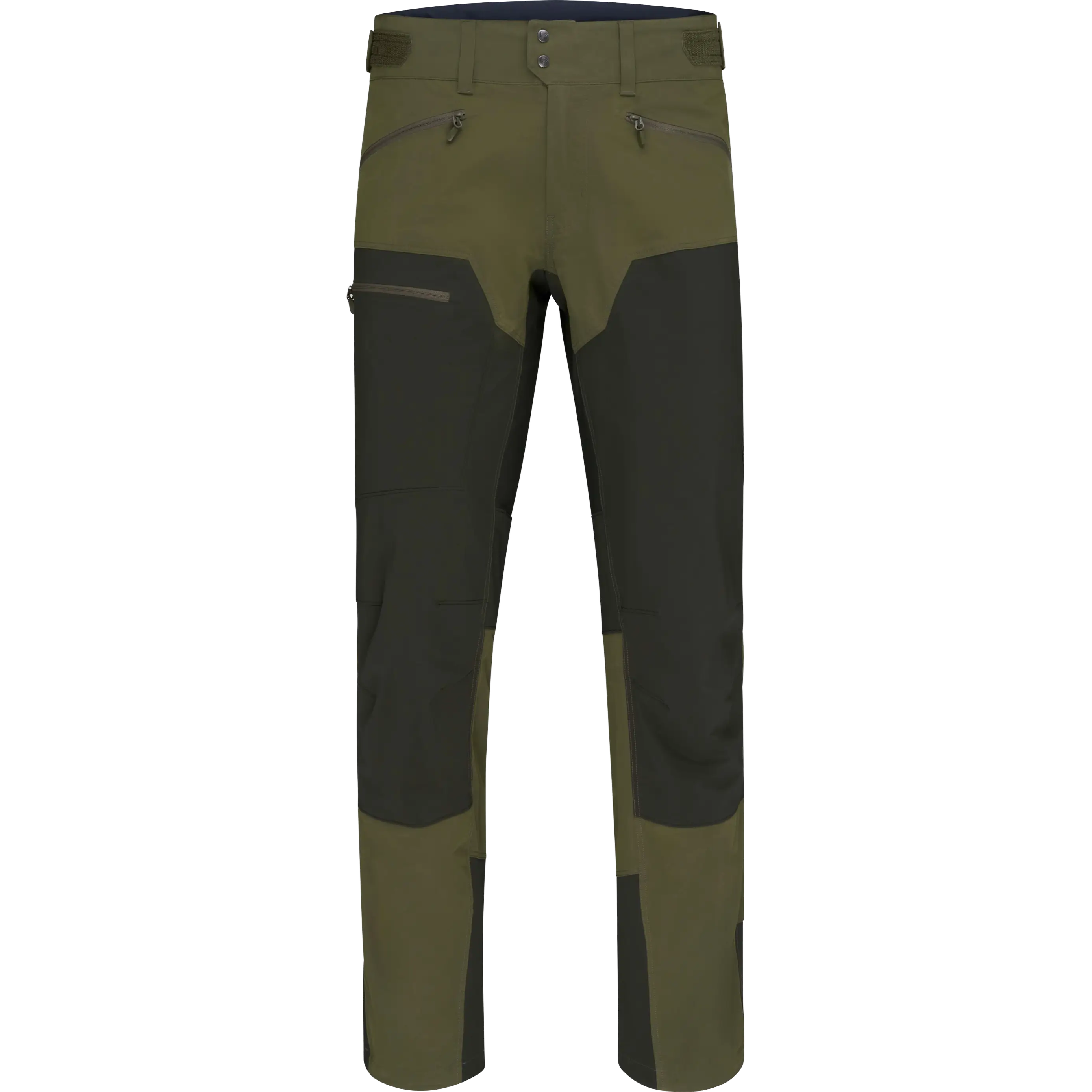 Norrøna Femund Cotton Flex1 Light Pants Men herrebukser - Olive Night - M - Vandrebukser