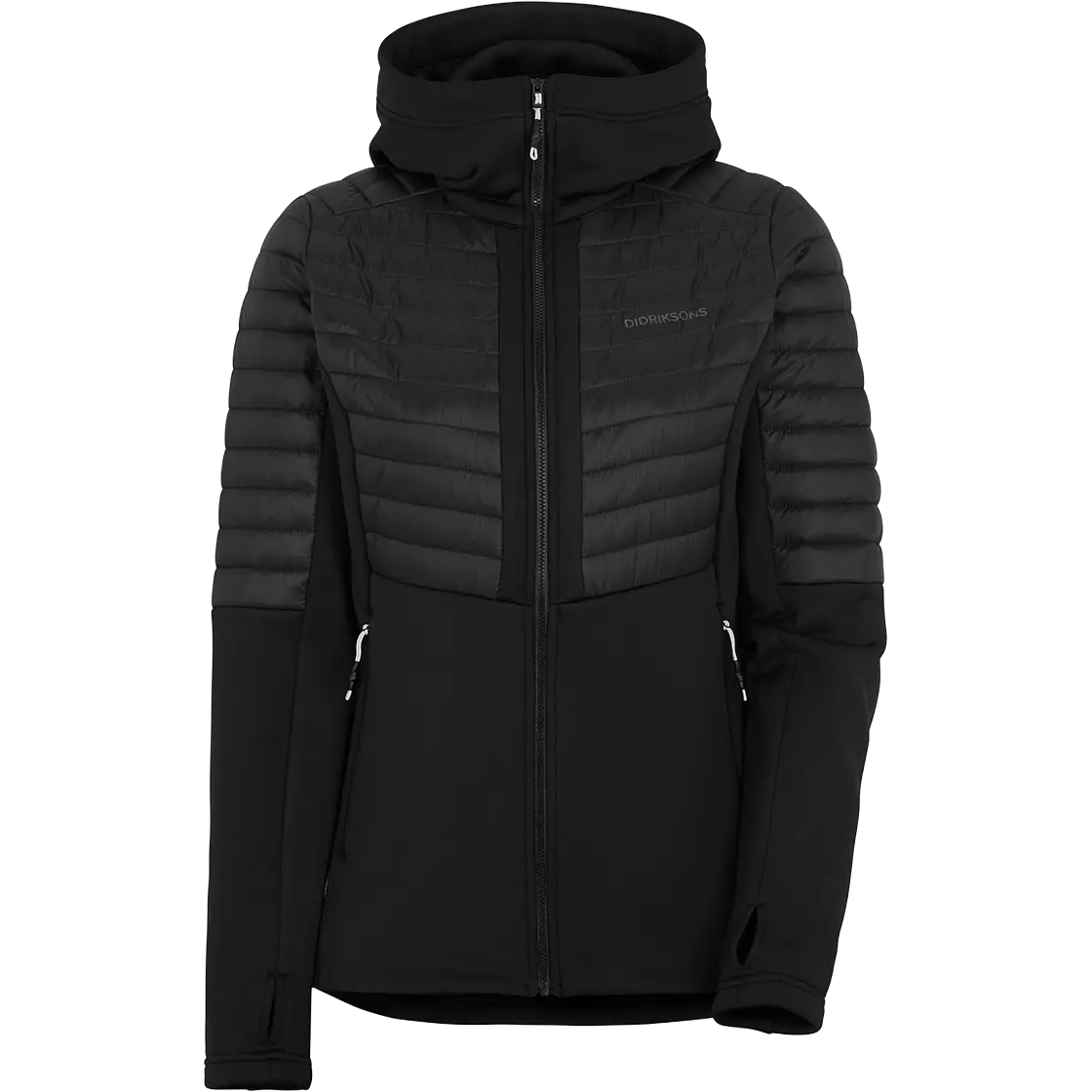 Didriksons Annema Jacket Women hybridjakke - Black - 34 - Sommerjakker