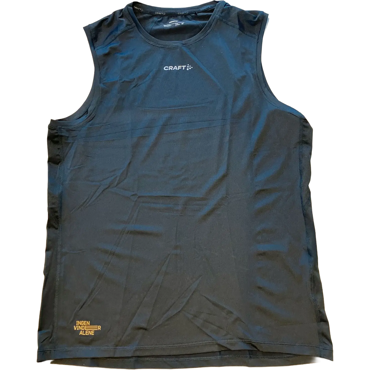 Craft Adv Essence Singlet Tee 2 Men - Black - S - Løbetoppe