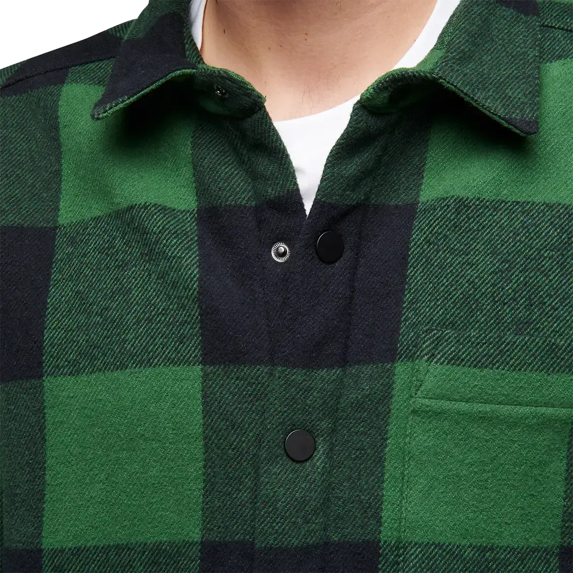 Project Lined Flannel Men skjorta