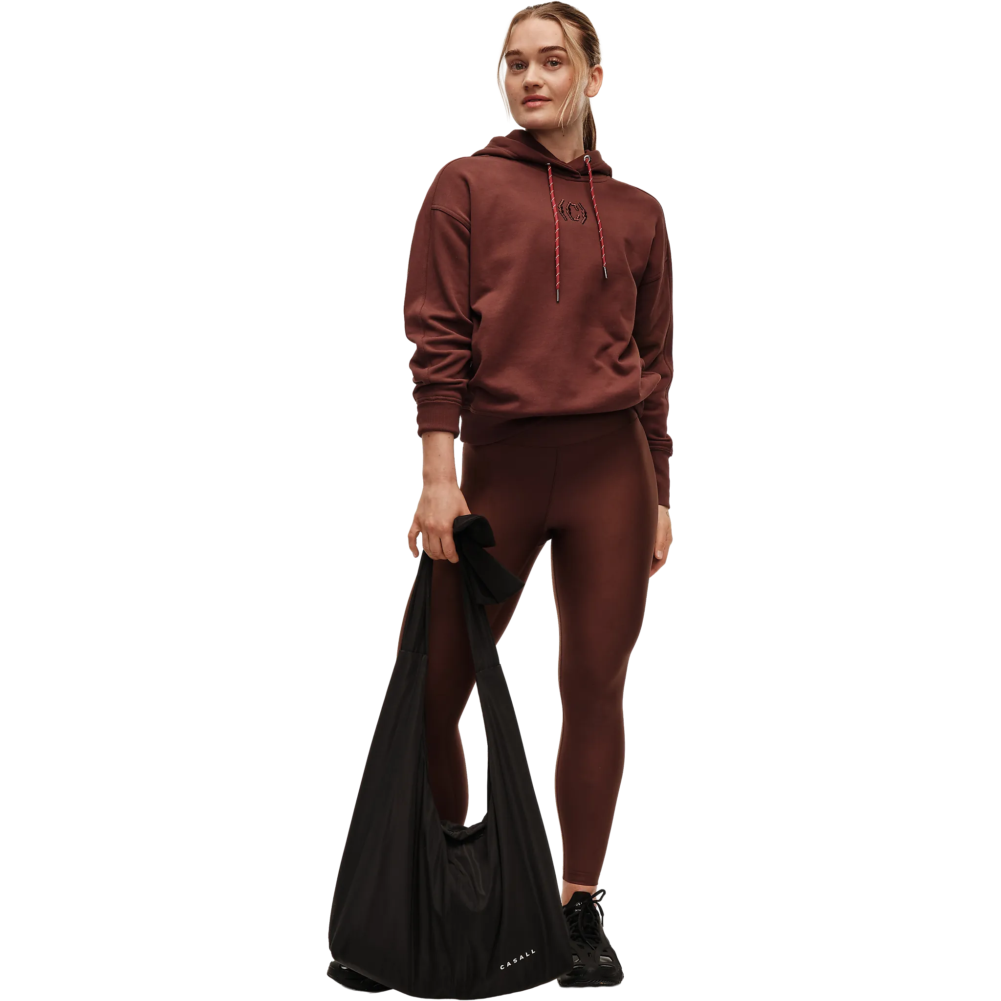 Graphic High Waist Tights Woman