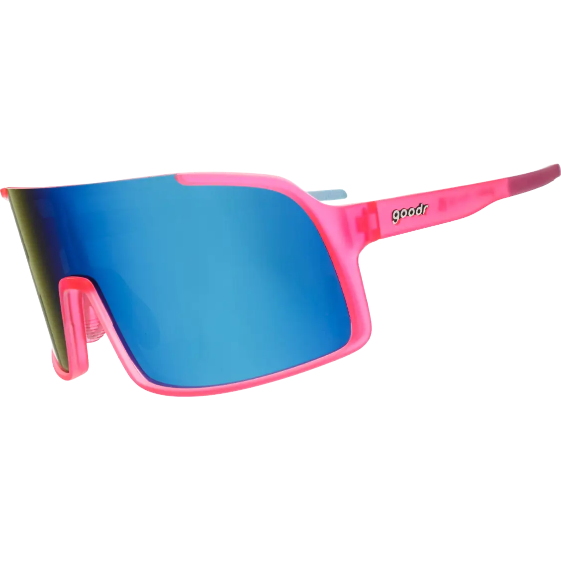 Goodr Astro G Ready The Confetti Canon solbrille - Teal Reflective - One size - Solbriller