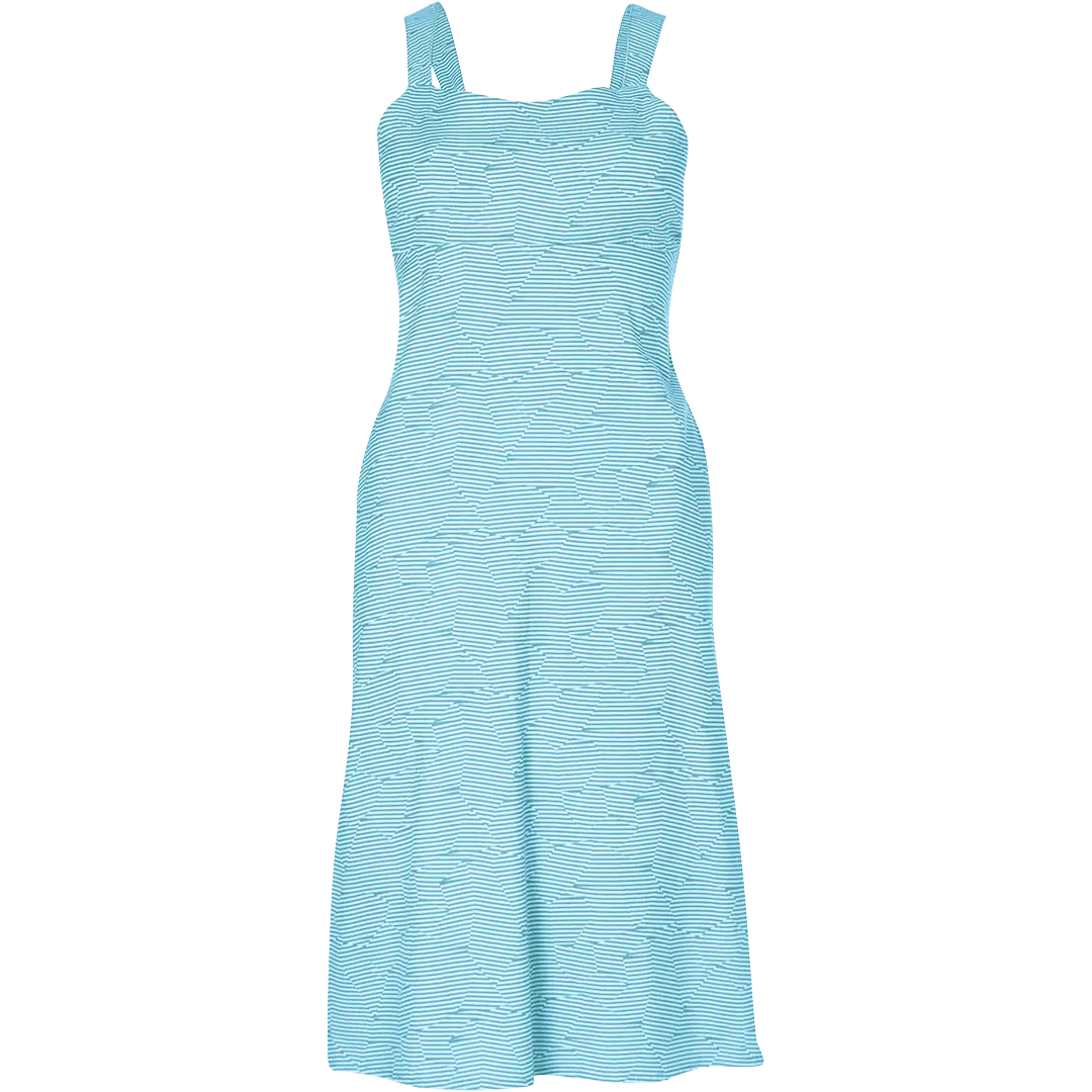 Sherpa Tharu Sundress kjole - Azule Stripe - XL - Outdoor kjoler