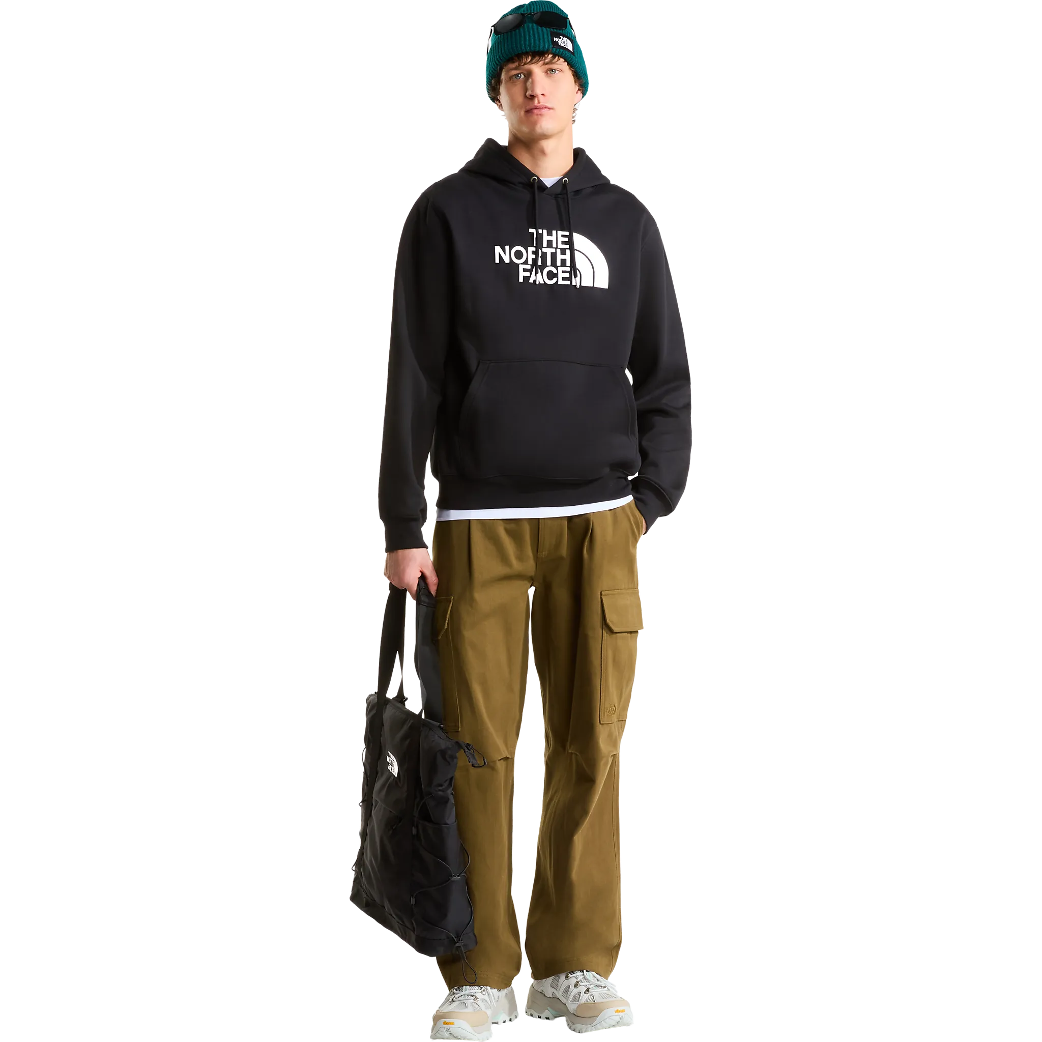TNF Essential Drew Peak Regular Hoodie Herr