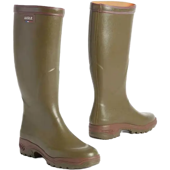 Aigle Parcours 2 Unisex gummistøvle - Kaki - 45 - Gummistøvler