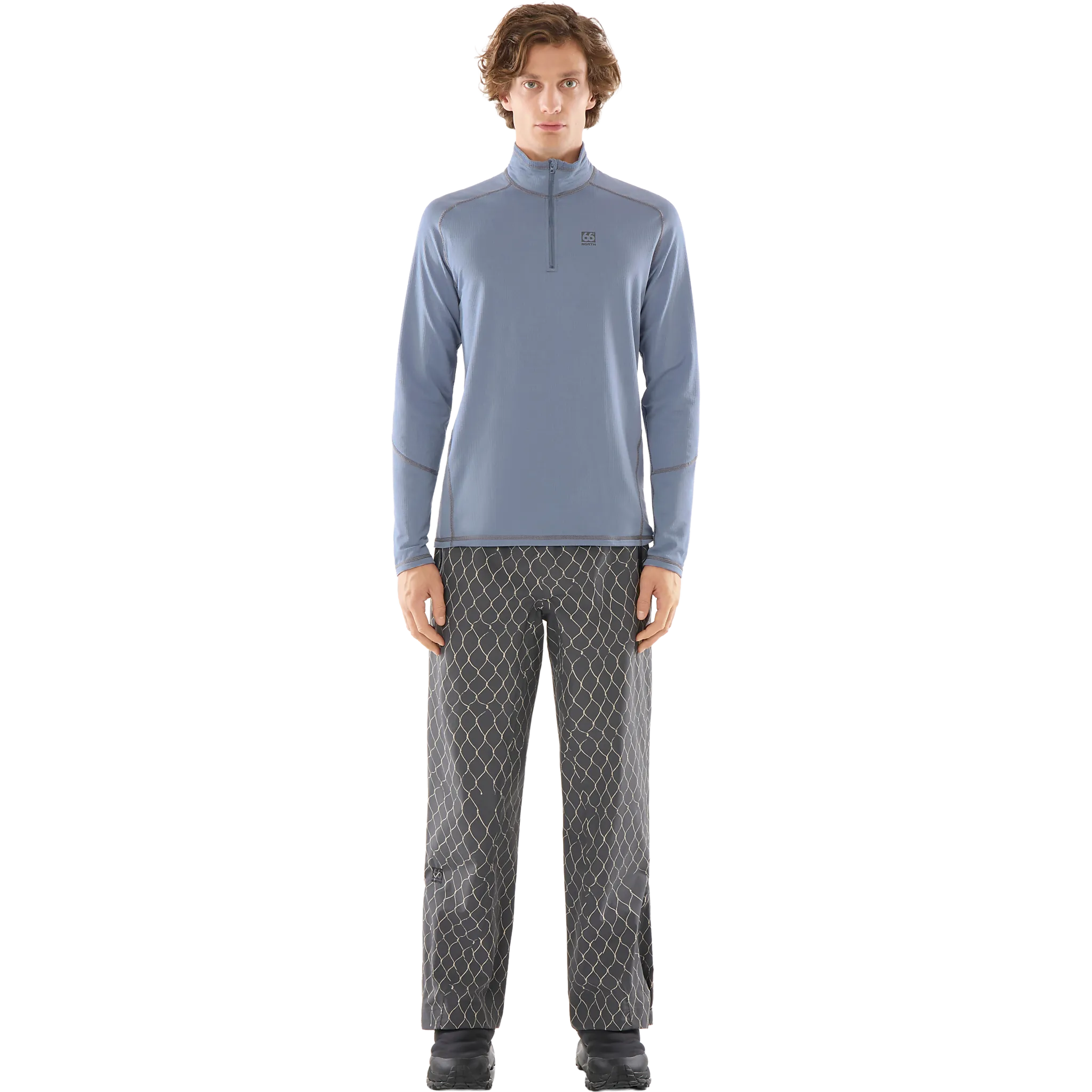 Grettir Zip Neck Men