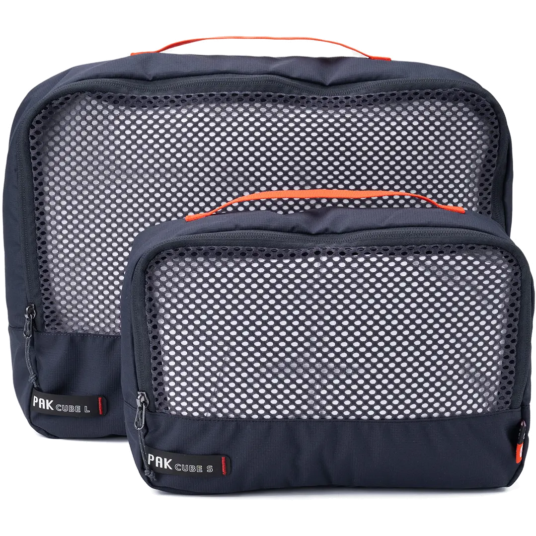 TLT Packing Cube Set pakpose - Dark Charcoal - One size - Rygsække