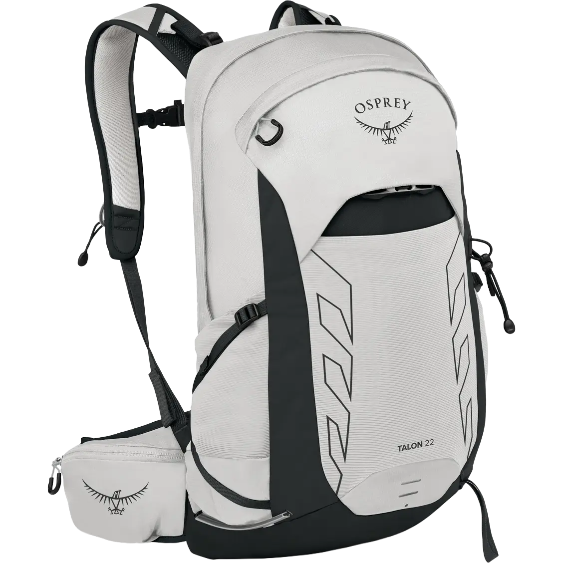 Osprey Talon 22 rygsæk - White/Black - One size - Små rygsække