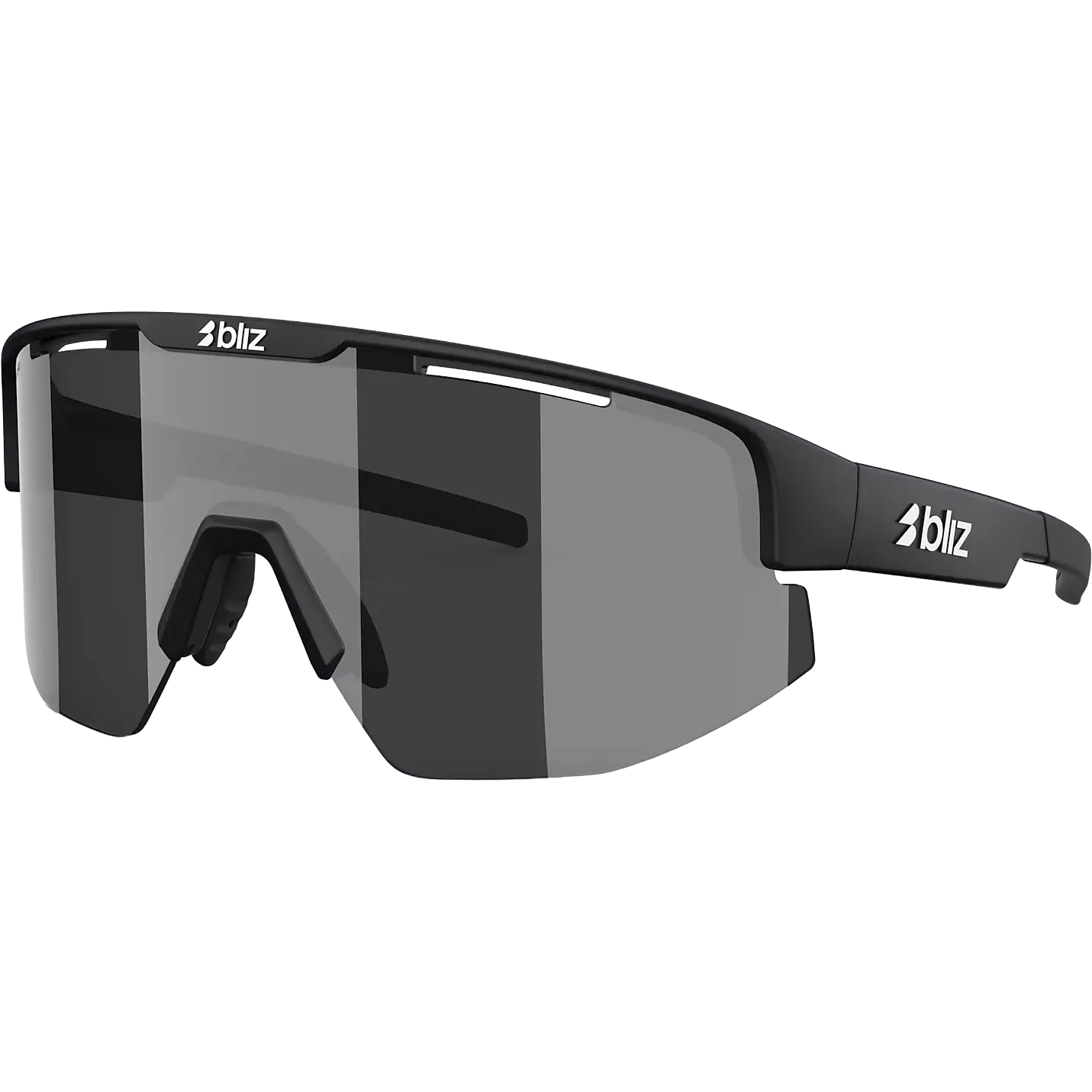 Bliz Matrix Unisex Sportsbriller - Matte Black - One size - Solbriller