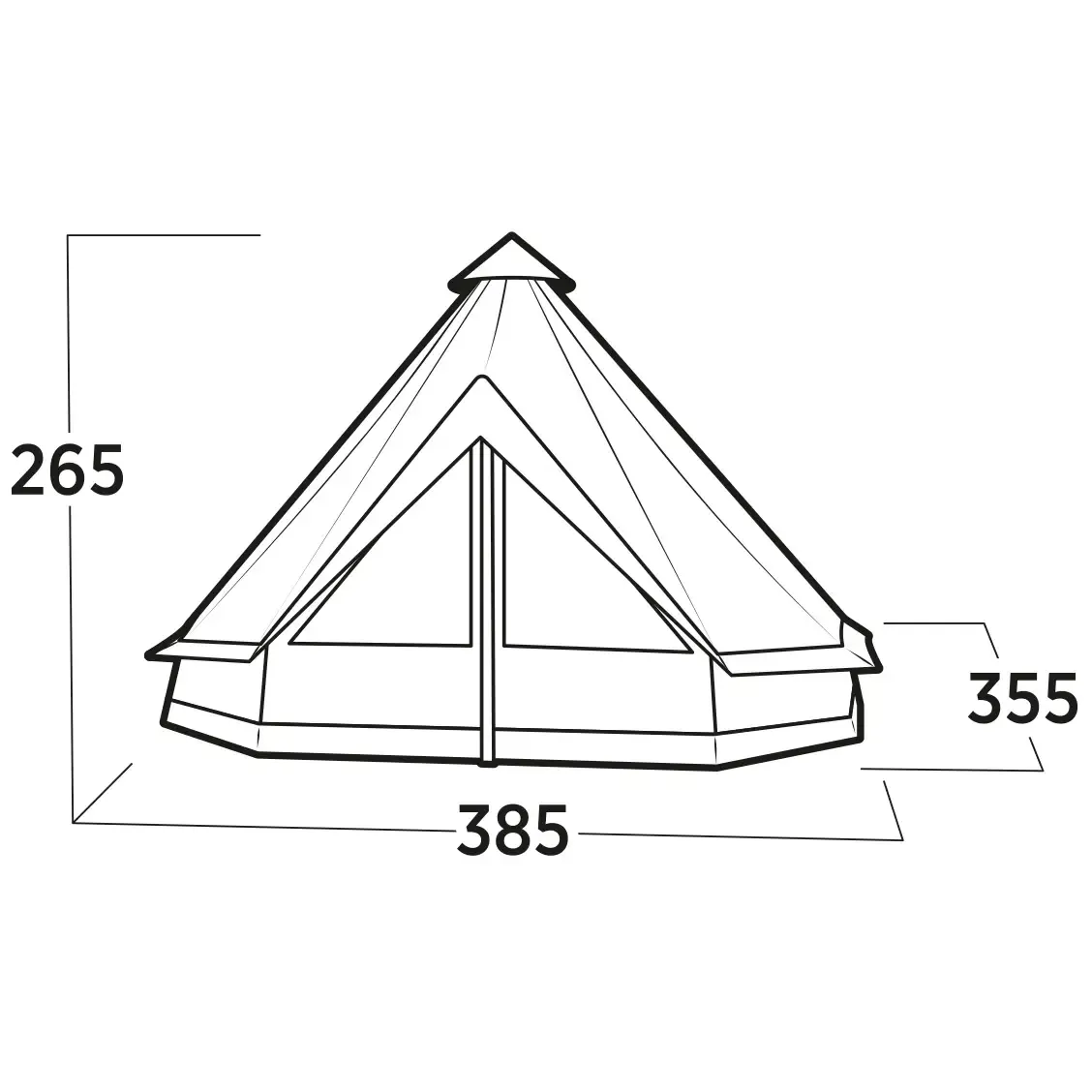 Vaulen Tipi telt 7 prs.