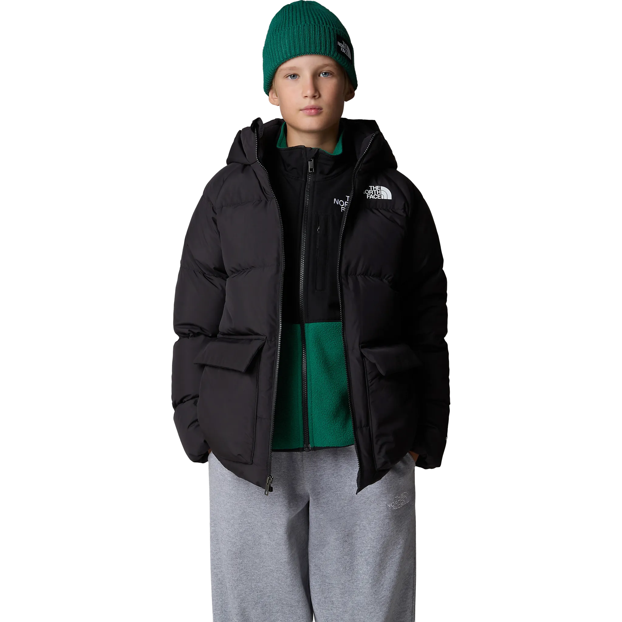 North Down Fleece Lined Short Parka Teen
