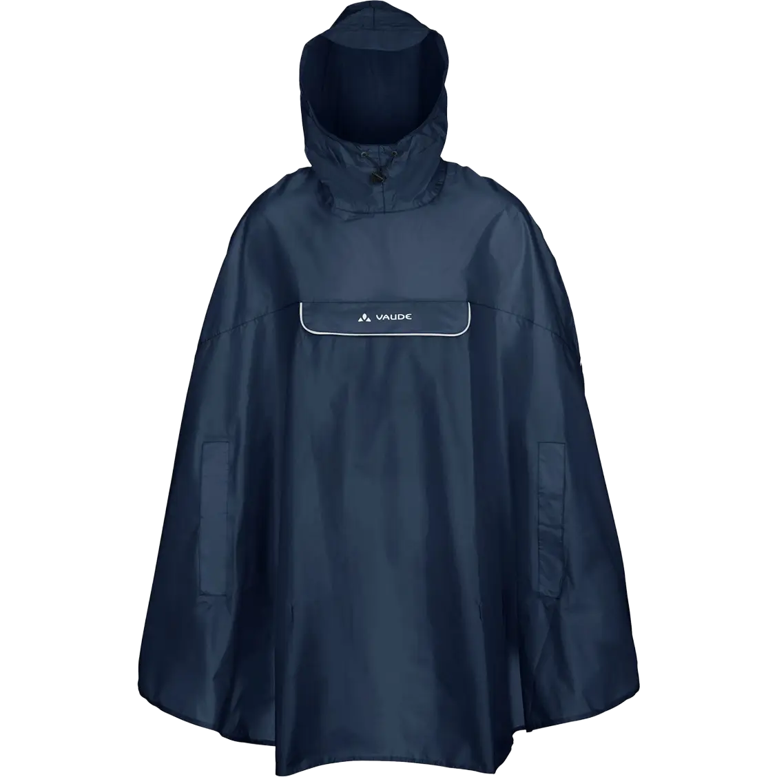 Vaude Valdipino Poncho regnslag - Dark Sea - S - Regnslag og ponchoer