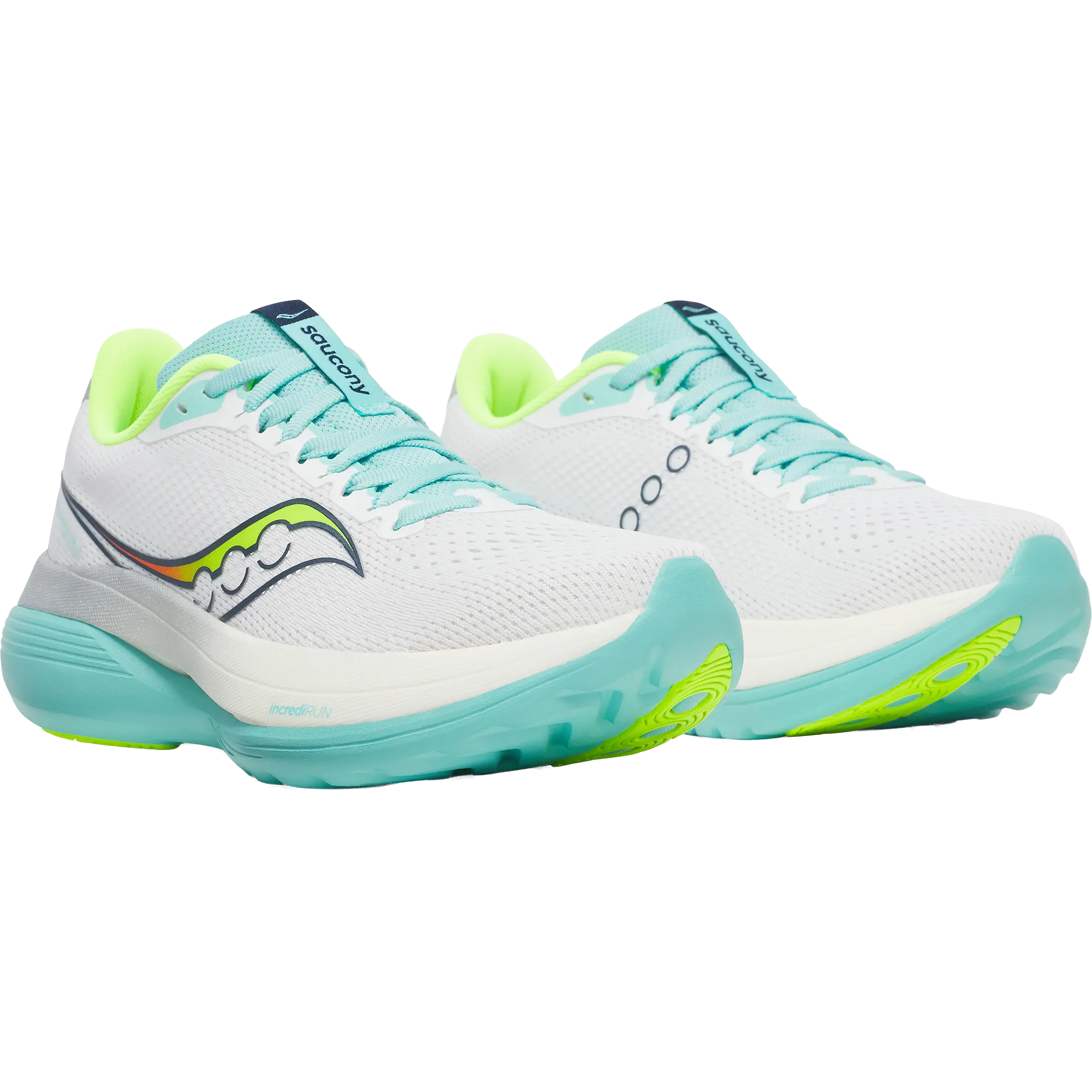 Saucony Endorphin Trainer Women - White/Aqua - US7,5/UK5,5/38,5 - Sko