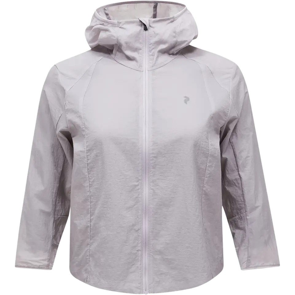 Peak Performance Discover Wind Jacket Women - Misty Lavender - L - Løbejakker