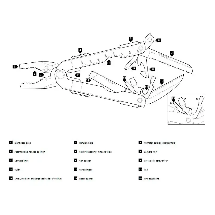 Multi-Plier 600 Bluntnose