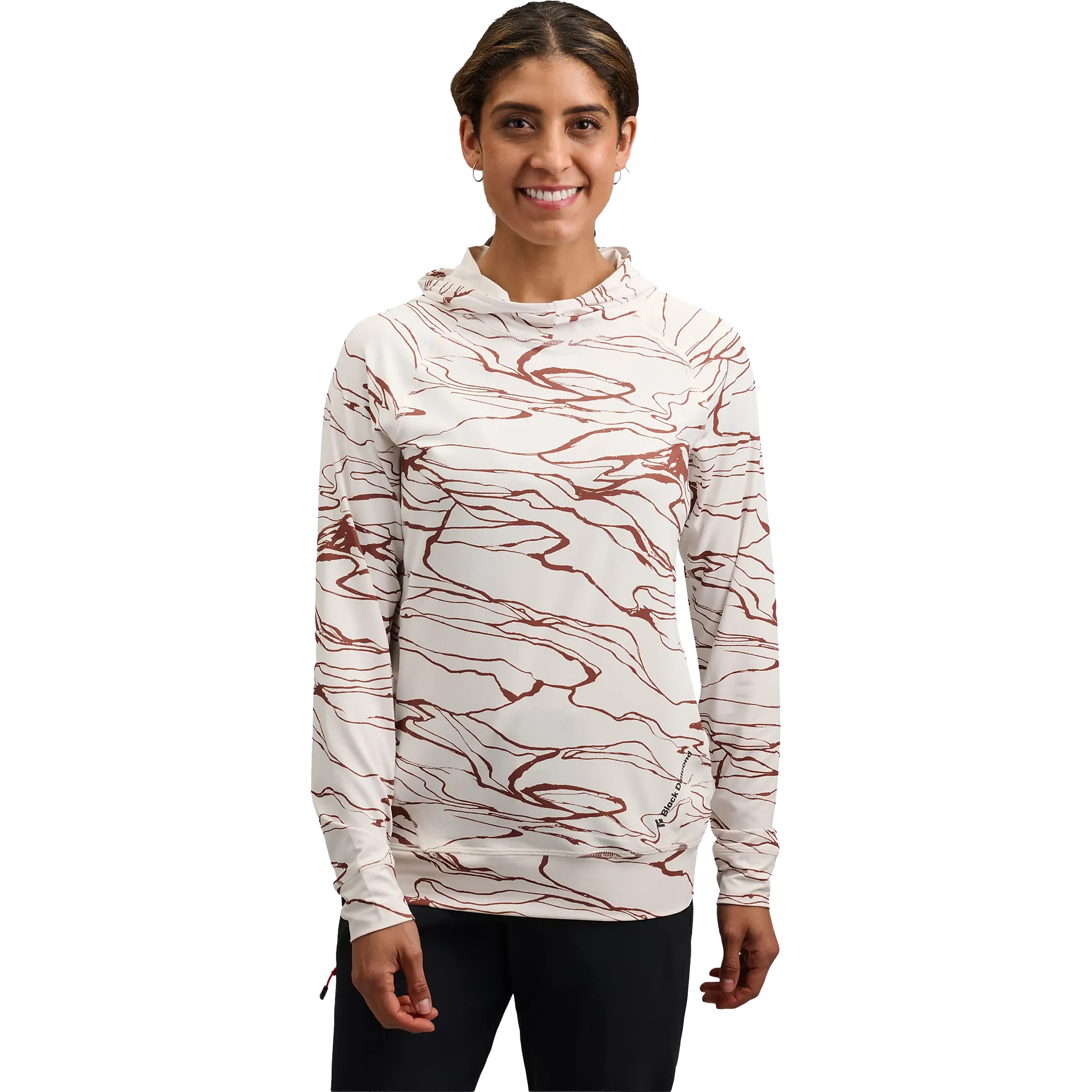 Alpenglow Hoody Women dametrøje