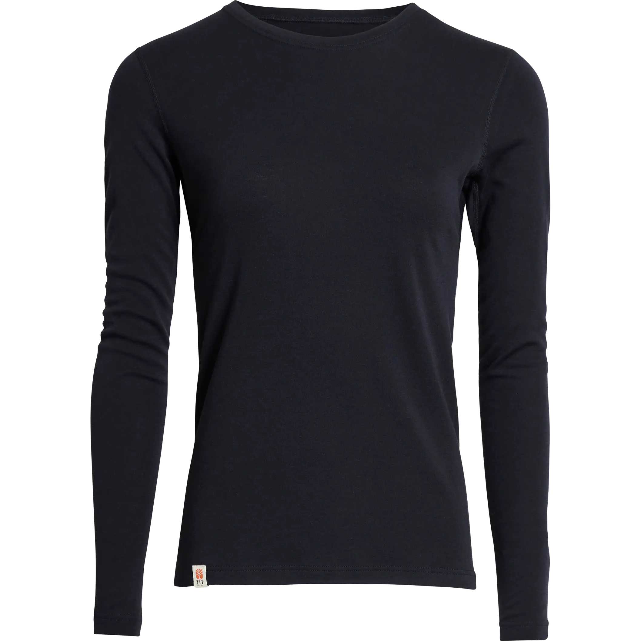 TLT Cool Wool LS Crew Women - Black Beauty - XL - Undertrøjer