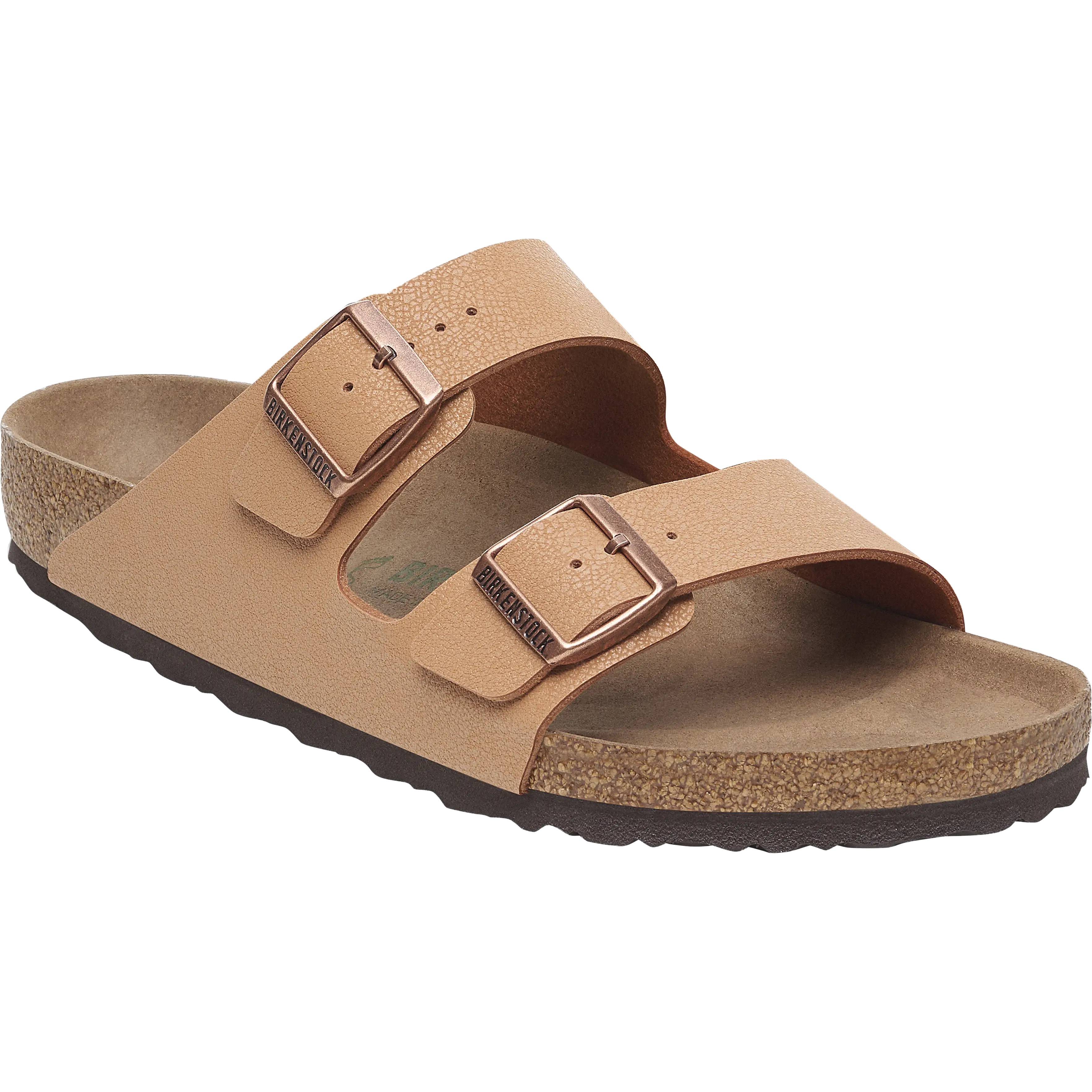 Birkenstock Arizona Vegan Narrow Women sandal - Pecan - 41 - Klipklapper
