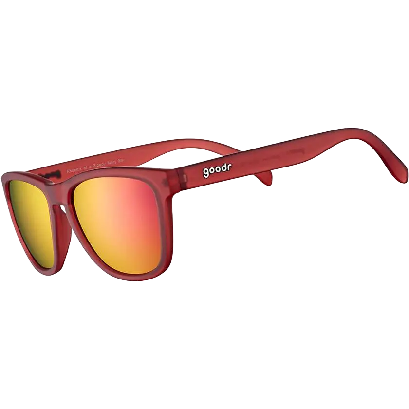 Goodr Phoenix At A Bloody Mary Bar Solbrille - Lilla;Rød - One size - Solbriller
