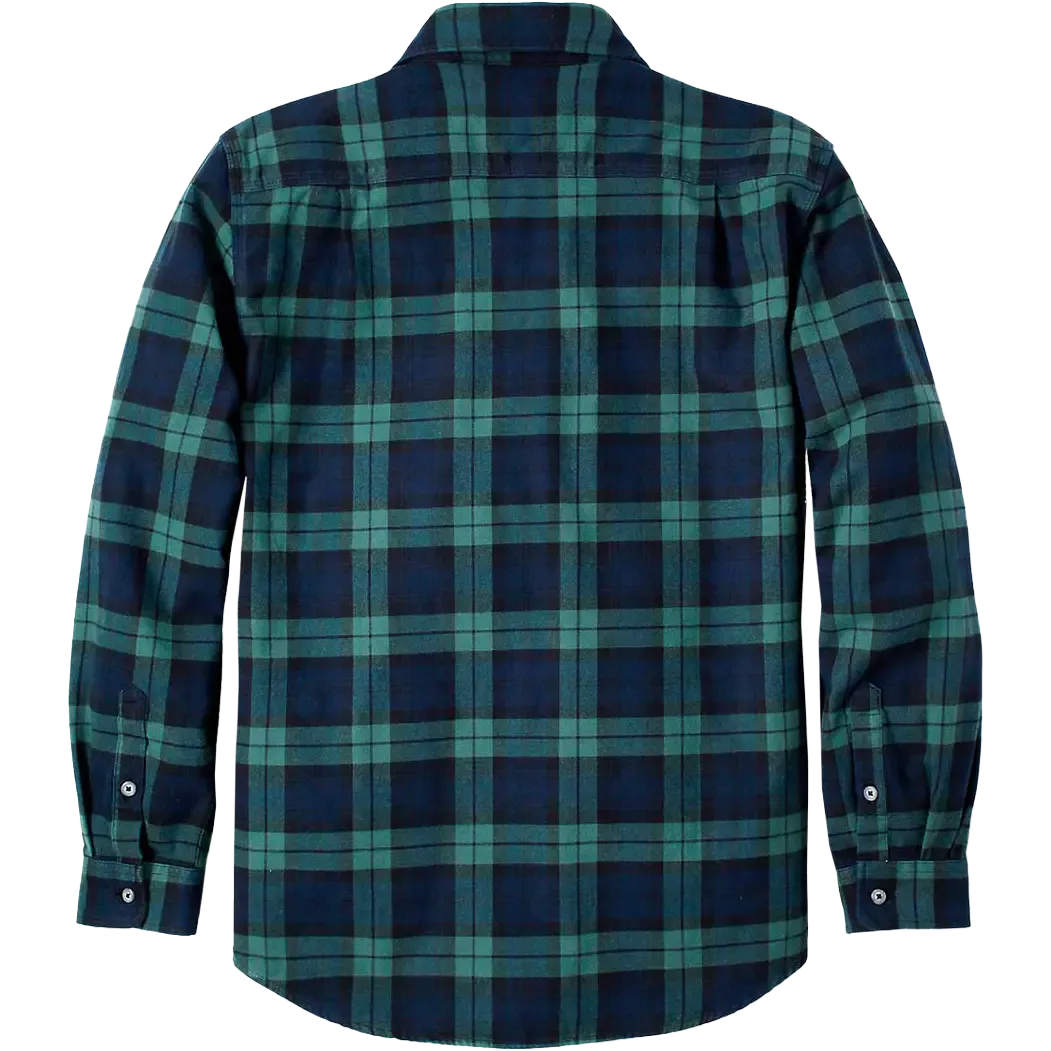 Flannel L/S Plaid Shirt Heavyweight Men herreskjorte