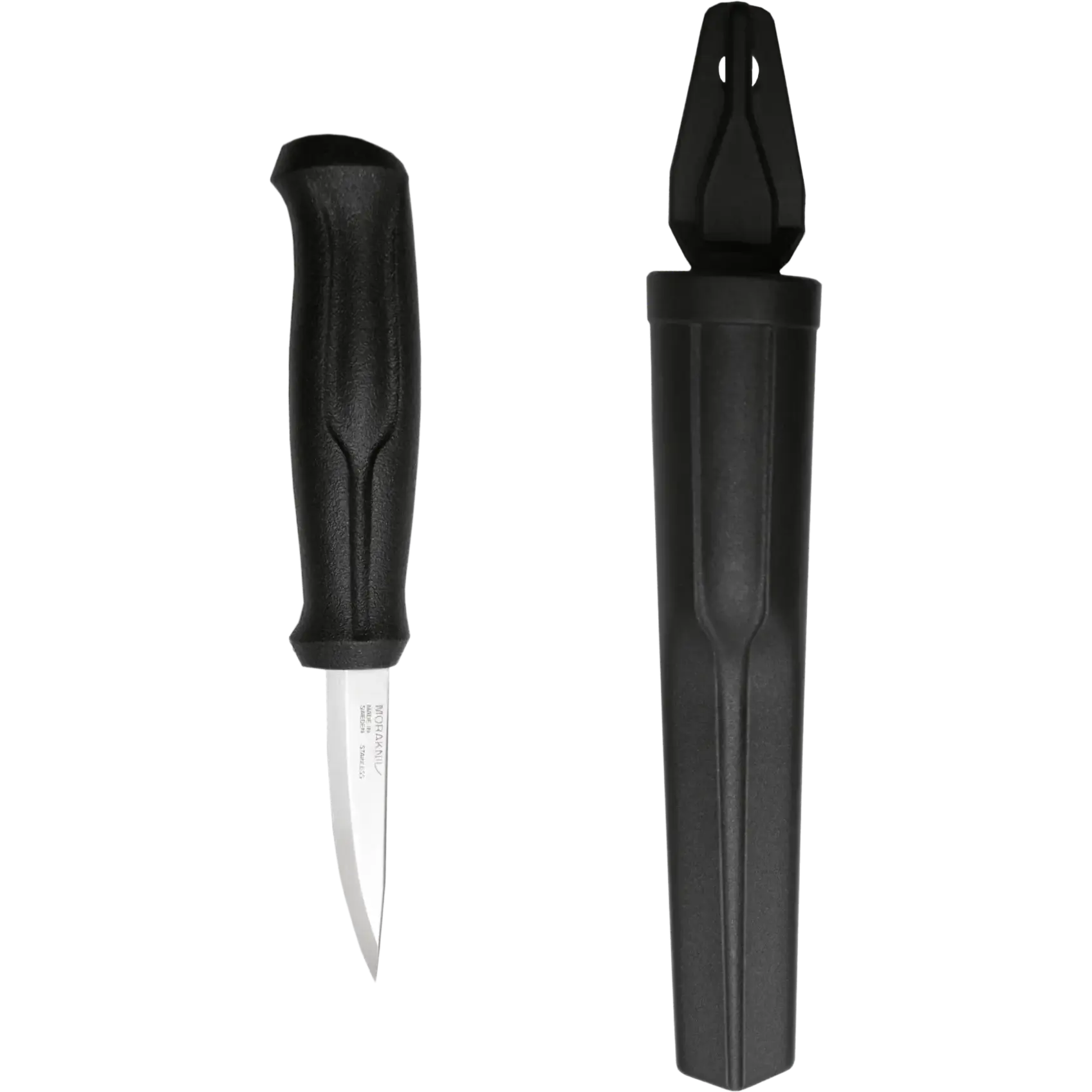 Mora Woodcarving Basic (S) - Black - One size - Knive og dolke