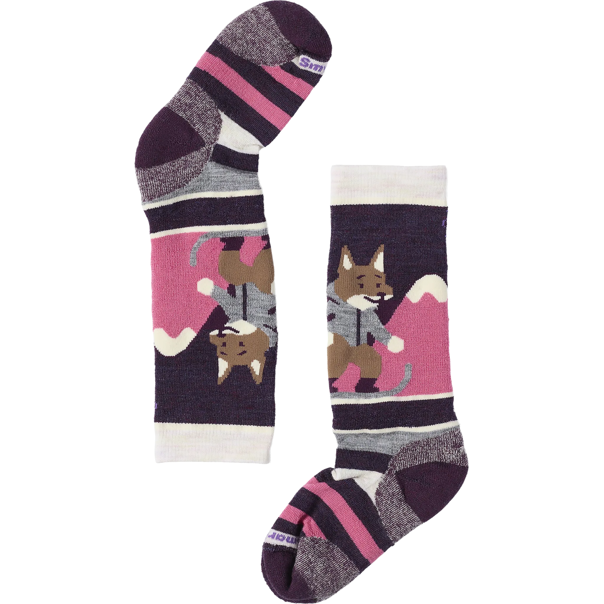 Full Cushion Wintersocks w. Pattern barnstrumpor
