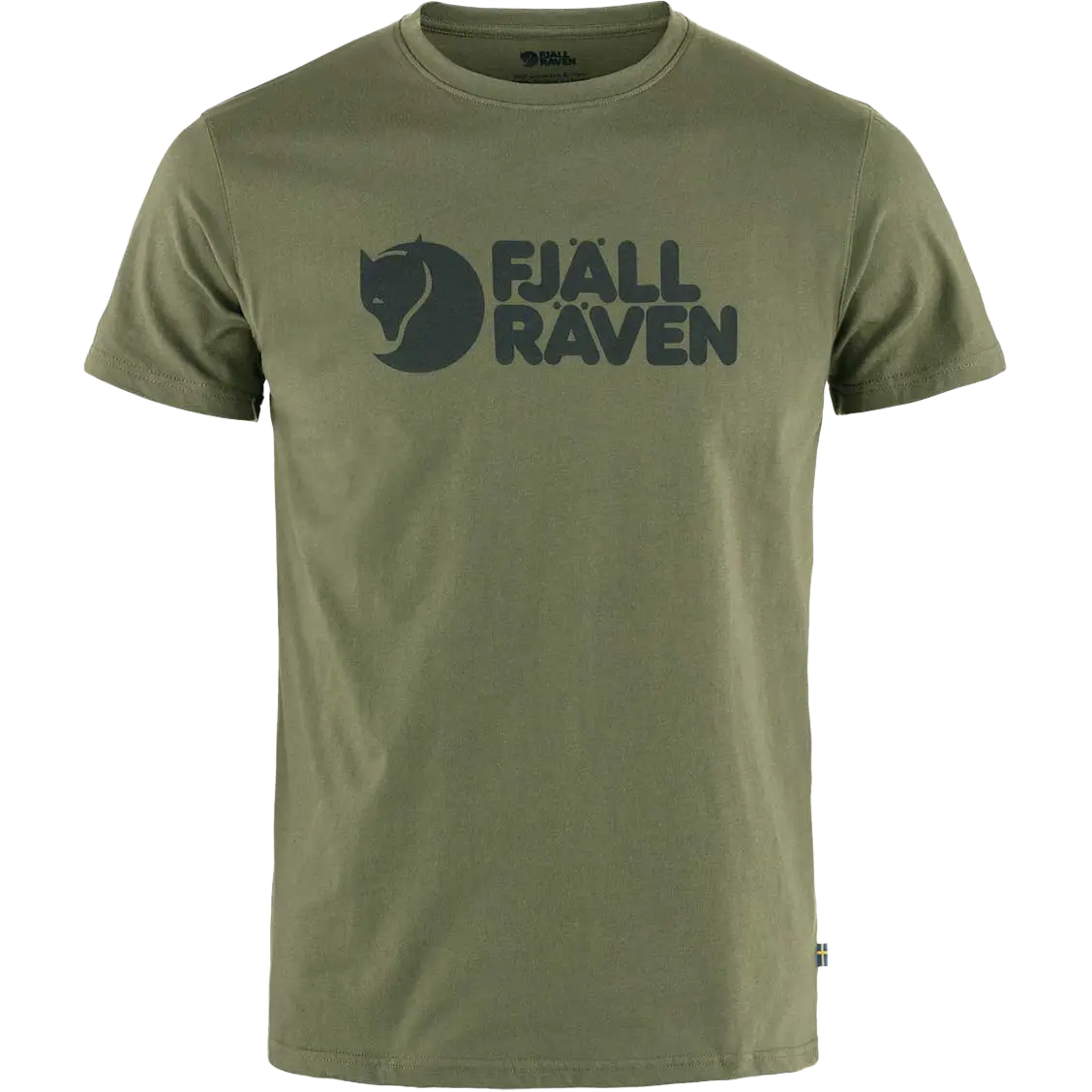 Fjällräven Logo T-shirt Men - Laurel Green - M - Kortærmet T-shirts