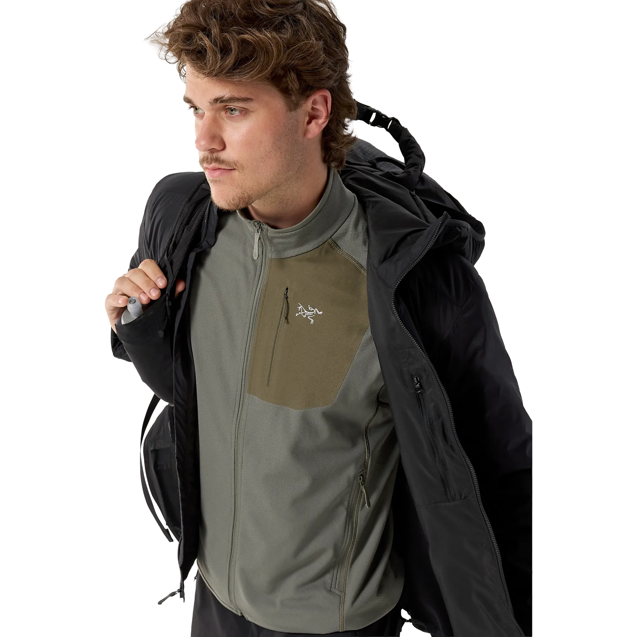 Atom Hoody Men fiberjacka