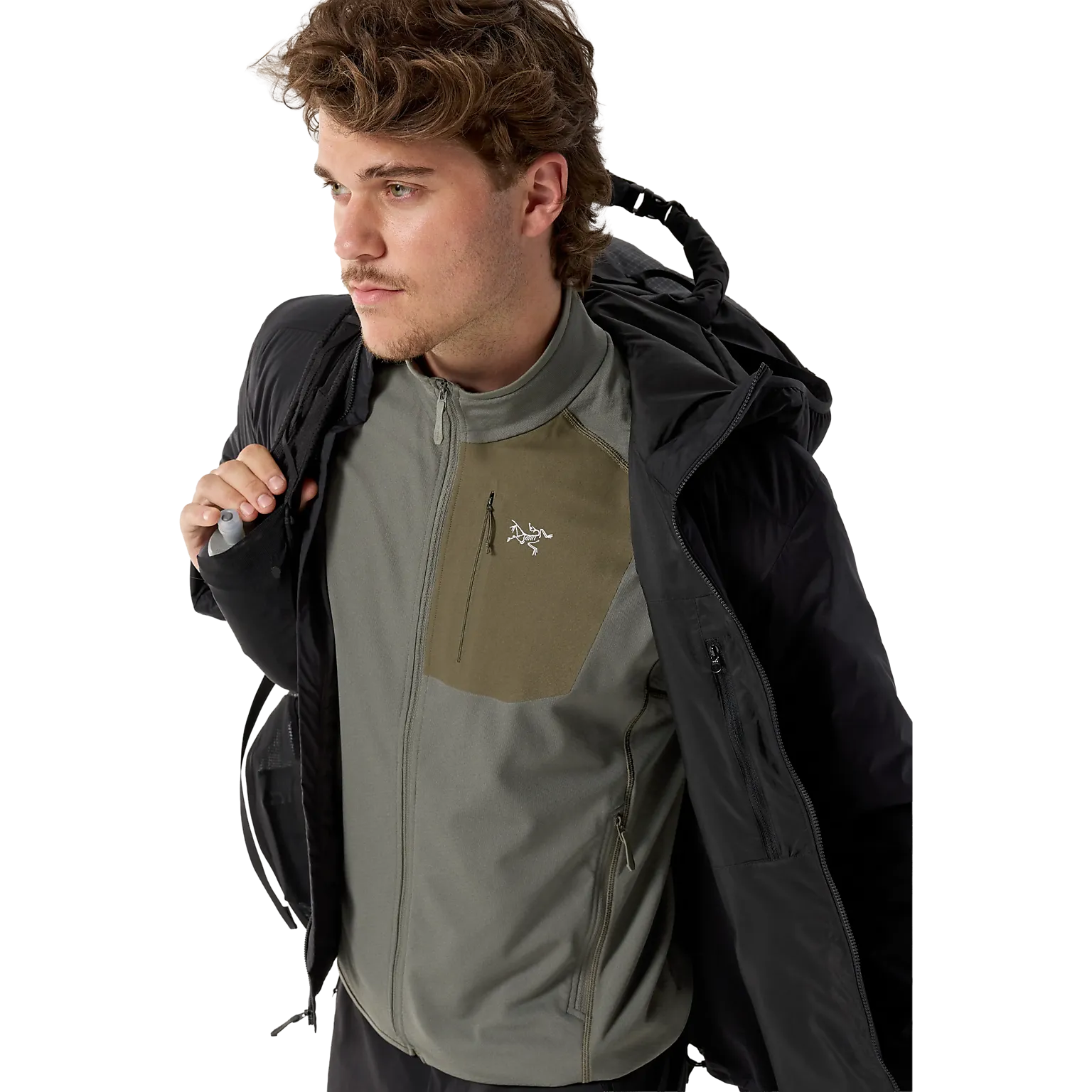 Atom Hoody Men fiberjakke